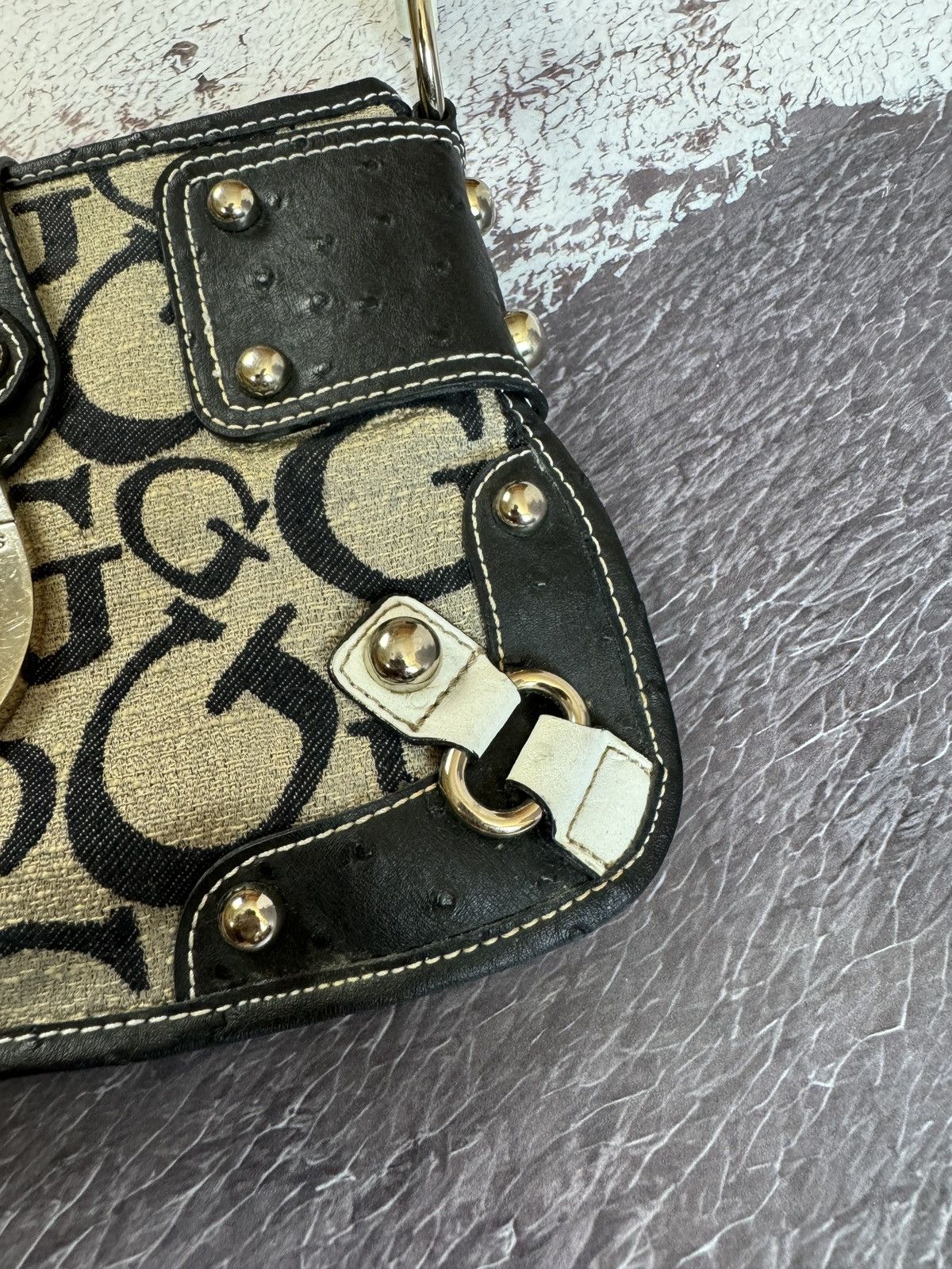 Guess Guess Vintage monogram Women shoulder hand Bag Size ONE SIZE - 10 Thumbnail