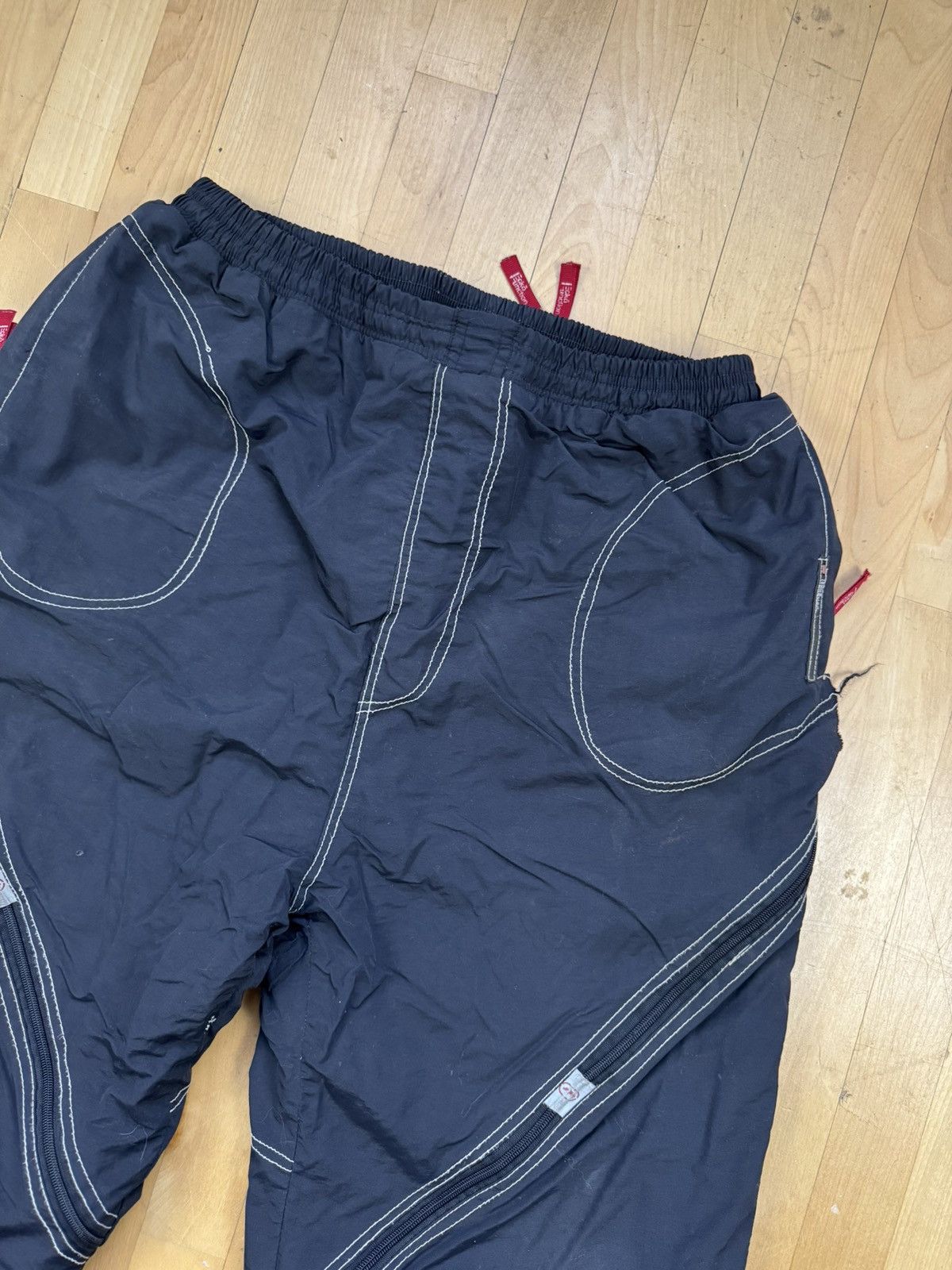Ecko Unltd. × Vintage Vintage 90’s Rarest Ecko Unltd y2k Full zip Ski pants Usa Size US 36 / EU 52 - 5 Thumbnail