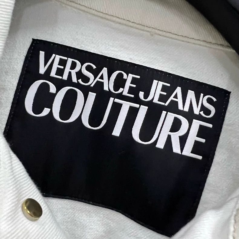 Versace Versace Black and white color-blocked Medusa crewneck card Size S / US 4 / IT 40 - 4 Thumbnail