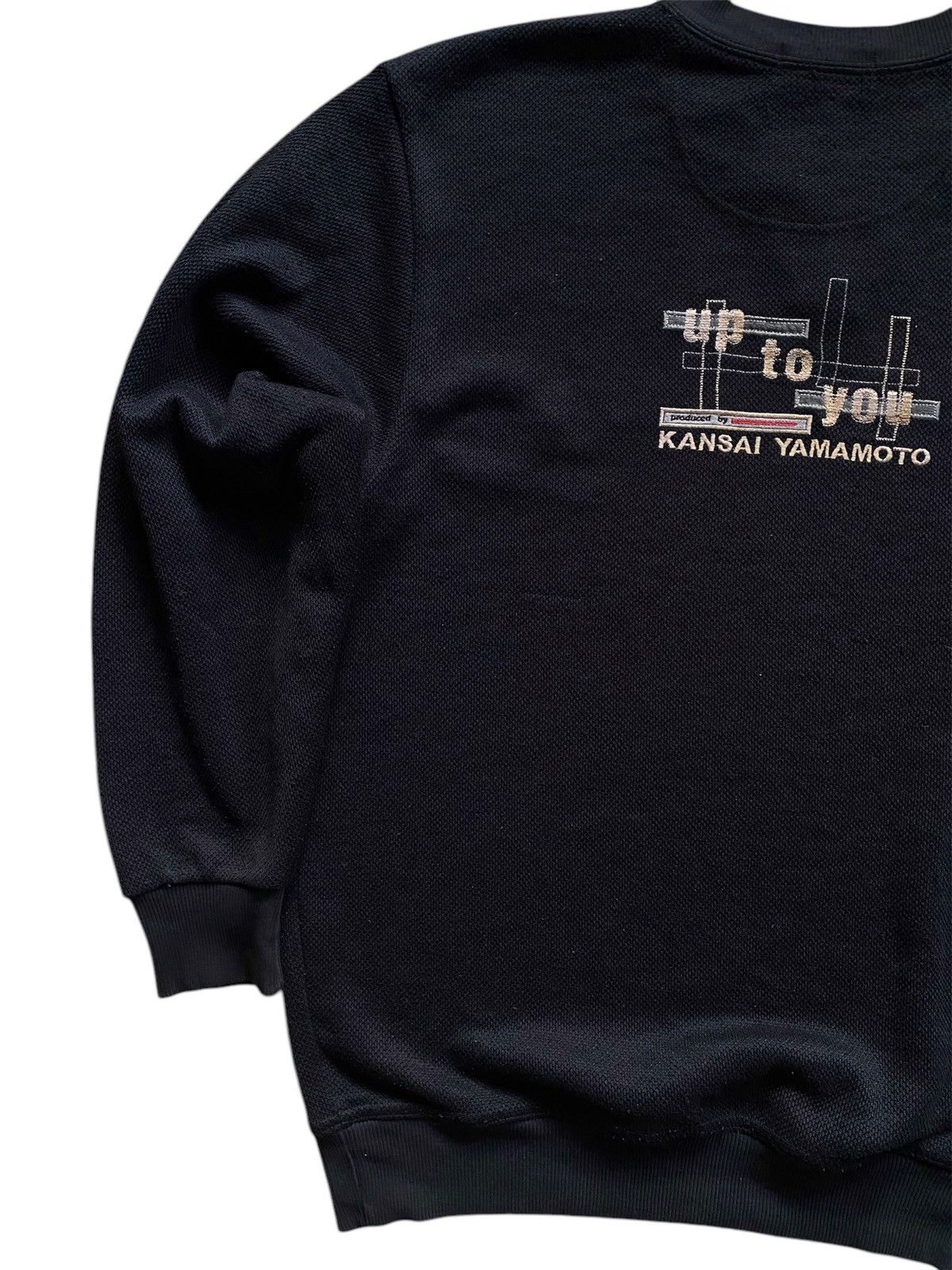 Japanese Brand × Kansai Yamamoto × Vintage Vintage Up to You Kansai Yamamoto Embroidered Logo Jumper Size US L / EU 52-54 / 3 - 5 Thumbnail