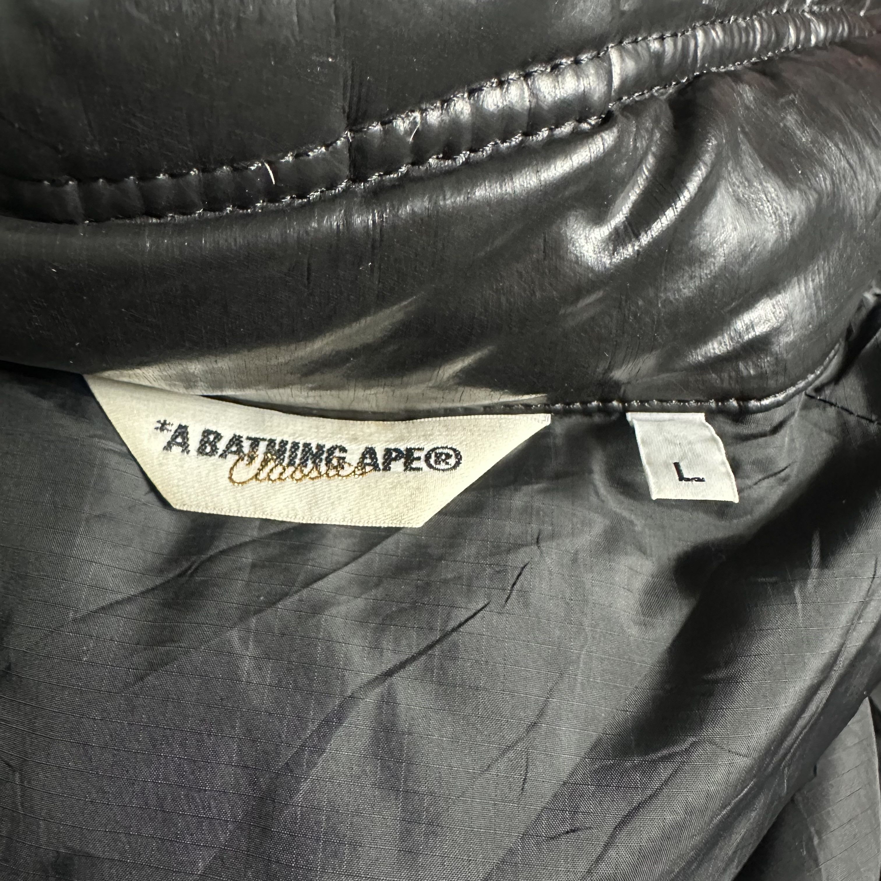 Bape 🔥RARE🔥BAPE A Bathing Ape Classic Puffer Bomber Jacket Size US L / EU 52-54 / 3 - 9 Thumbnail