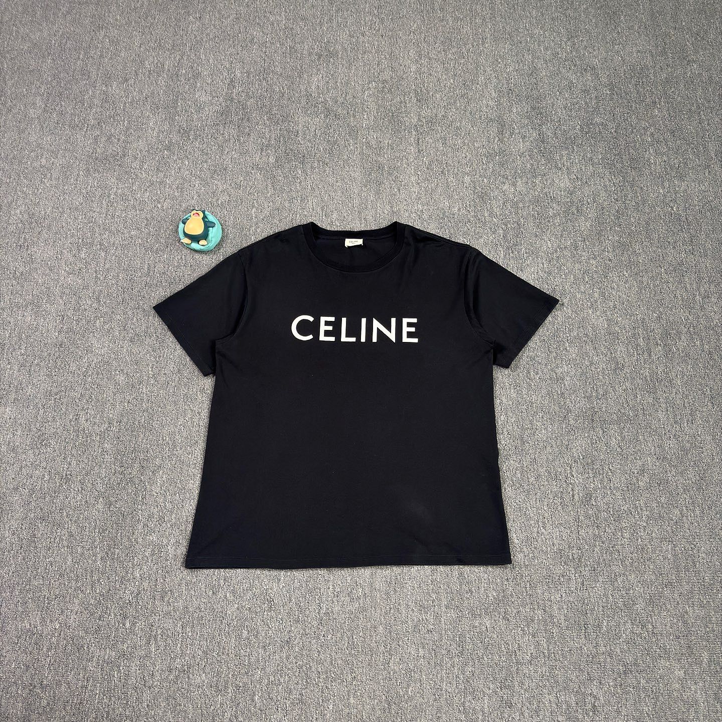 Celine Celine Logo Print T-Shirt Size L Size US L / EU 52-54 / 3 - 1 Thumbnail