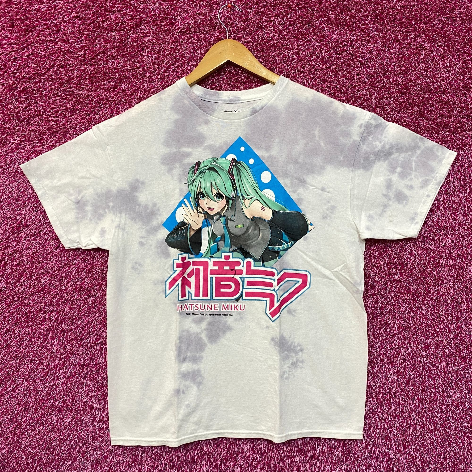 Anime Hatsune Miku Vocaloids Virtual Anime Singer Tie Dye M/L Size US L / EU 52-54 / 3 - 1 Thumbnail