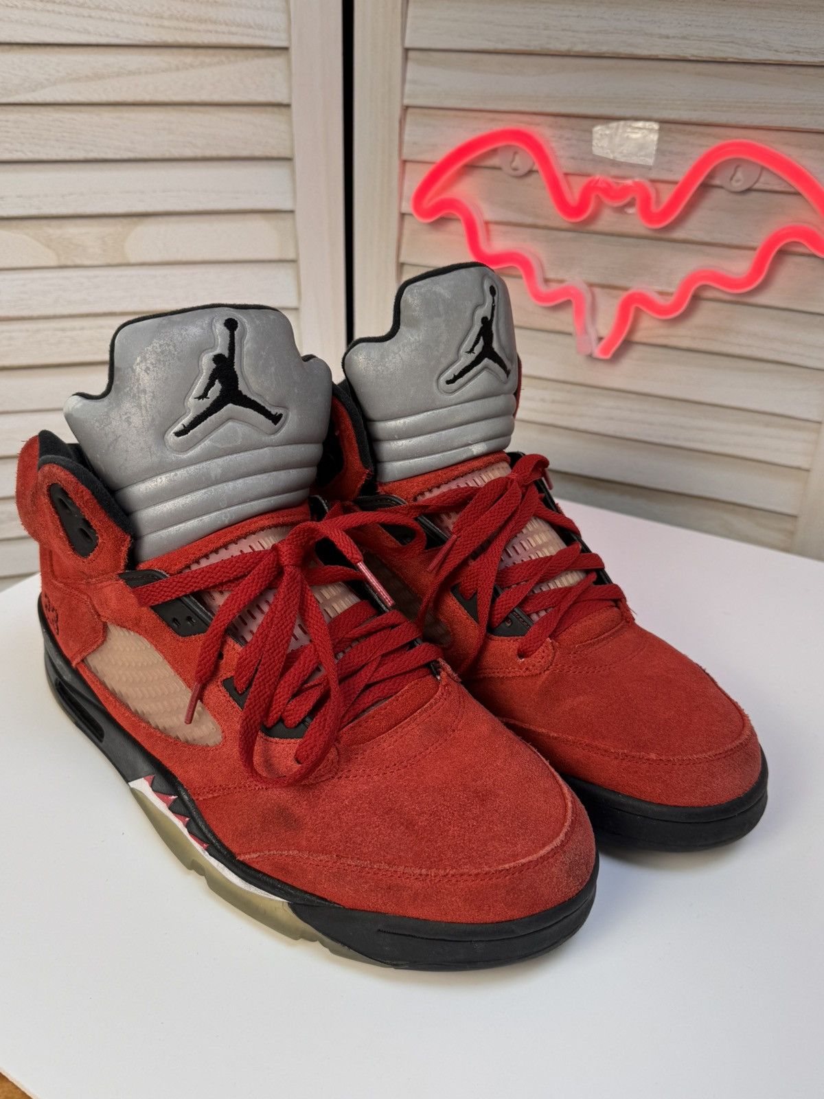 Jordan Brand Nike Air Jordan 5 Retro “Raging Bull” – Size 12 US (EU 46) Size US 12 / EU 45 - 12 Thumbnail