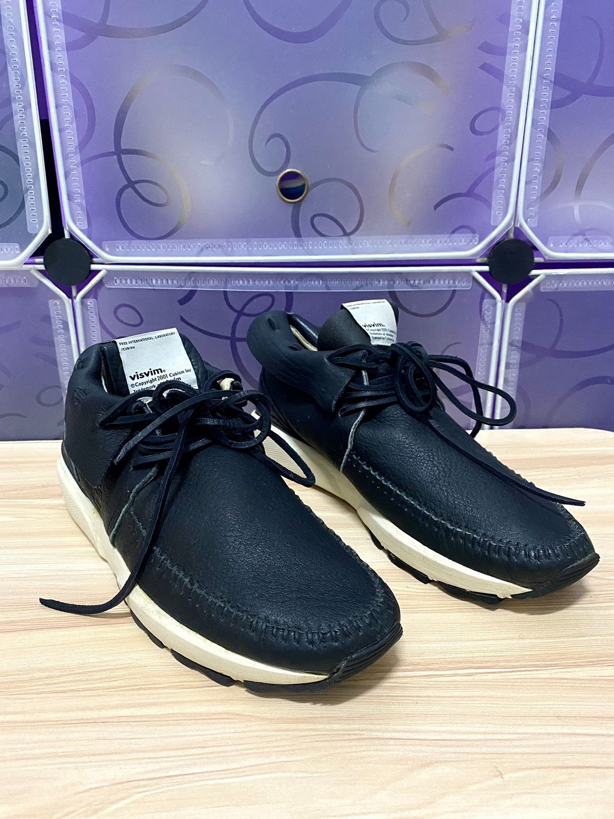 Visvim 2001 Visvim G. Reservation Black Leather shoes Size US 8 / EU 41 - 2 Thumbnail