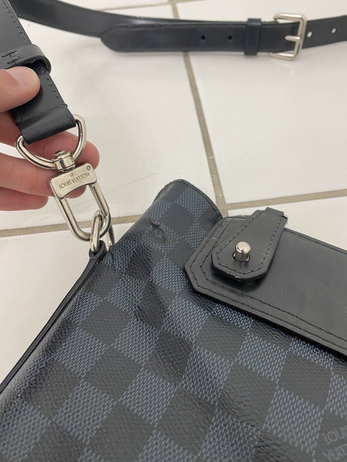 Louis Vuitton LV 2015 Damier Cobalt messenger bag Size ONE SIZE - 2 Thumbnail