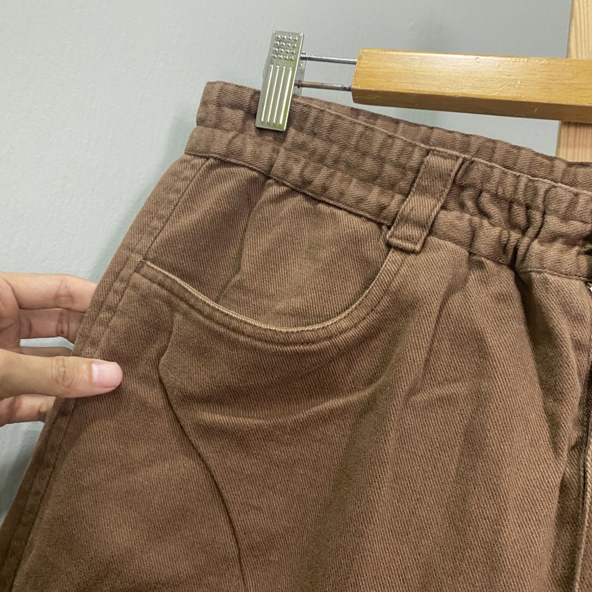 Hai Sporting Gear Archive Hai Sporting Gear Issey Miyake Brown Baggy Pants Size US 30 / EU 46 - 8 Thumbnail