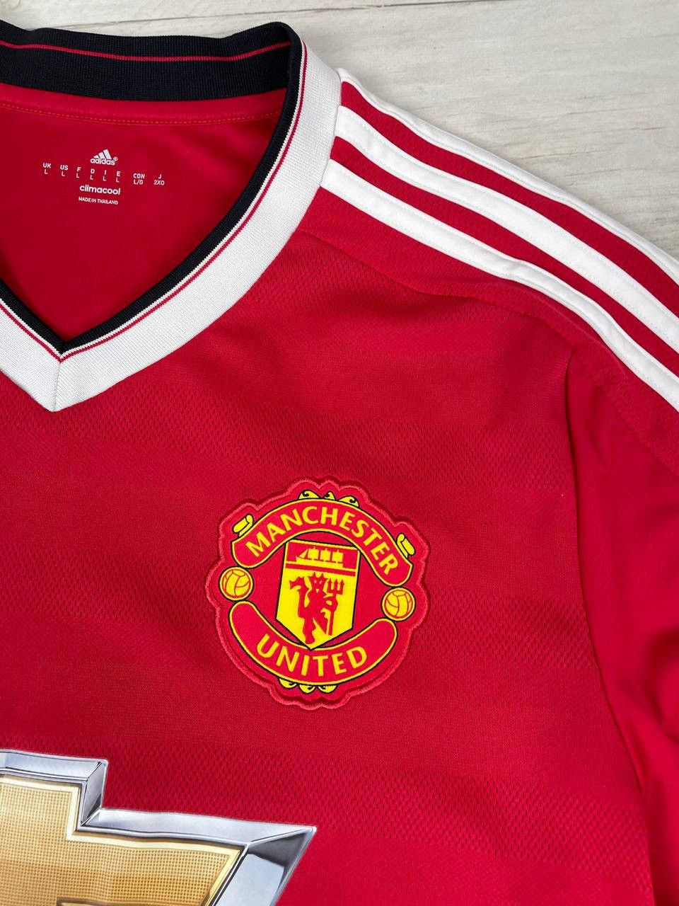 Adidas Adidas Manchester United 2015 2016 Home Shirt Soccer Jersey Size US L / EU 52-54 / 3 - 6 Thumbnail