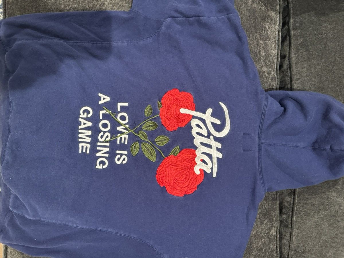 Patta love is best sale a losing game hoodie