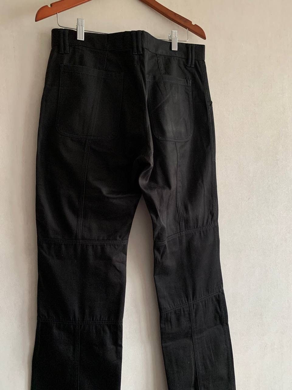 Dolce & Gabbana Dolce Gabbana Black Classic Cotton Pants 50 (36) Size US 36 / EU 52 - 6 Thumbnail