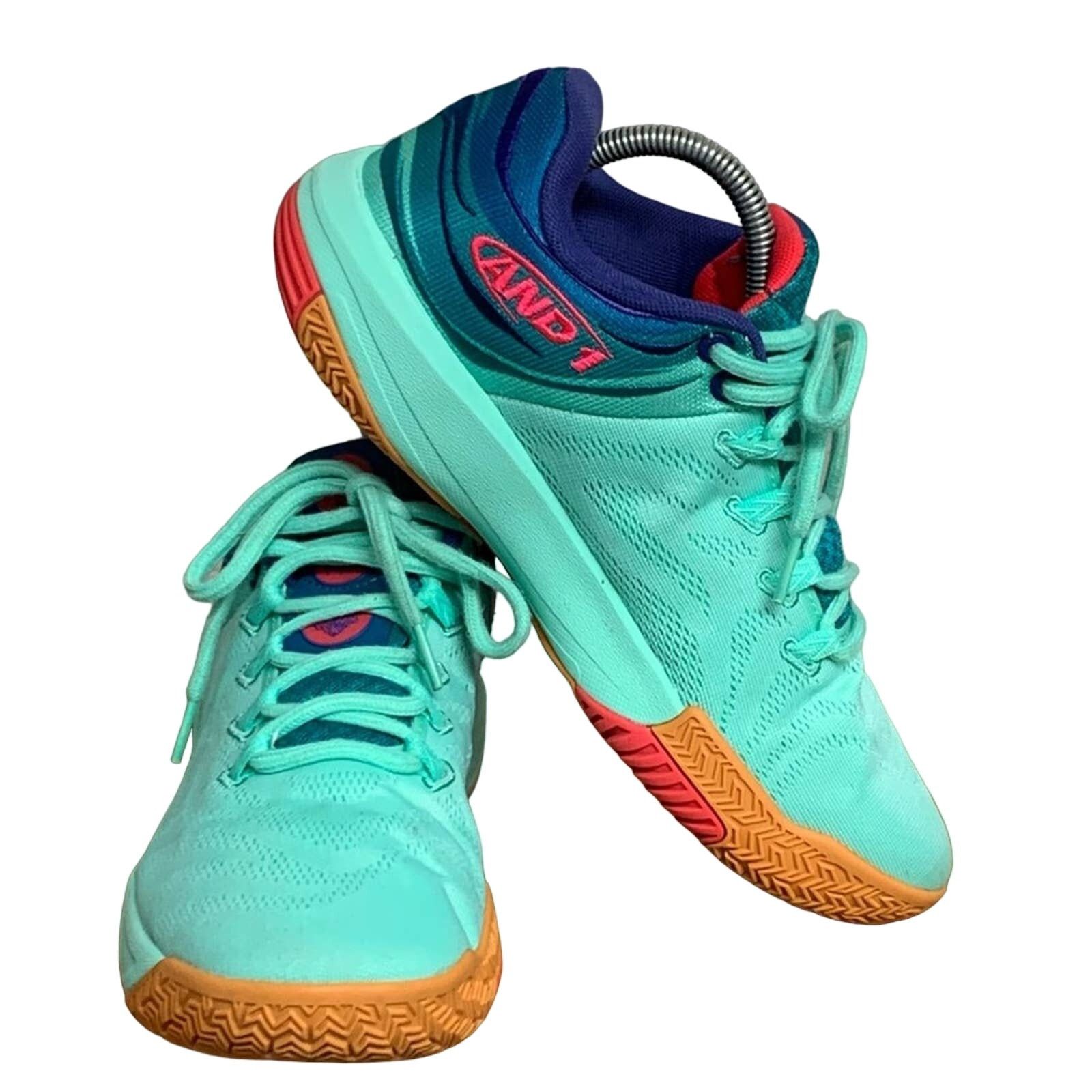 Andersen Andersen AND1 Attack Low SL - Mens Basketball Shoes LIKE NEW RARE Size US 8.5 / EU 41-42 - 2 Thumbnail
