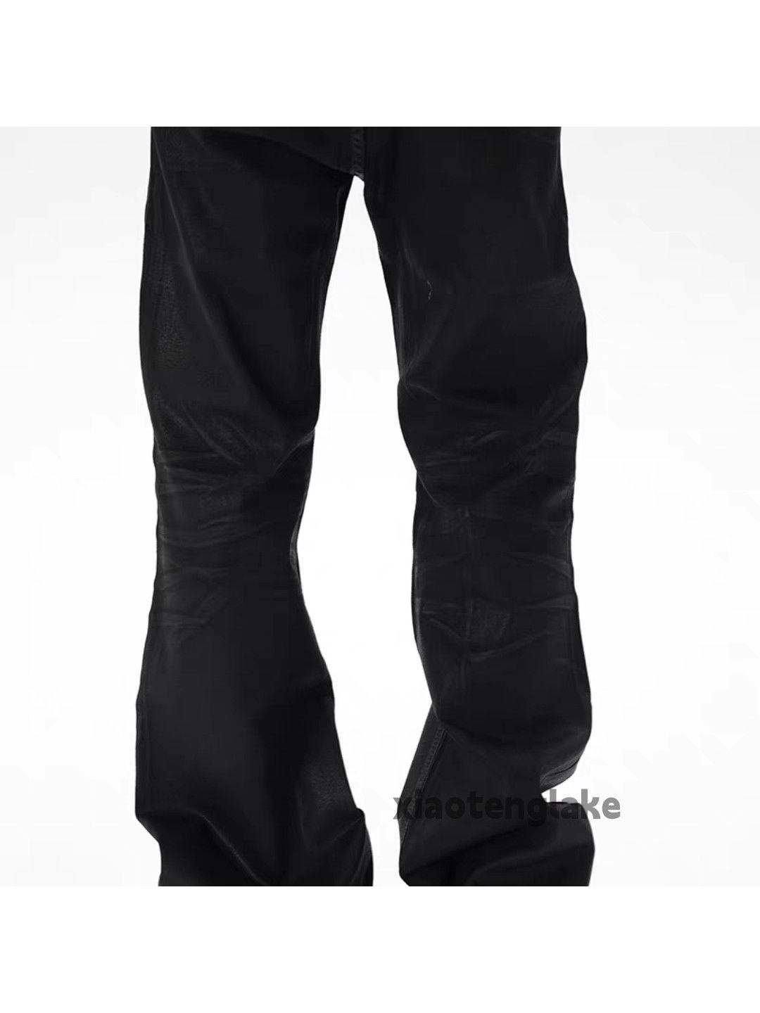 Jean Unisex utility loose baggy punk grunge pleated jeans Size US 31 - 8 Thumbnail
