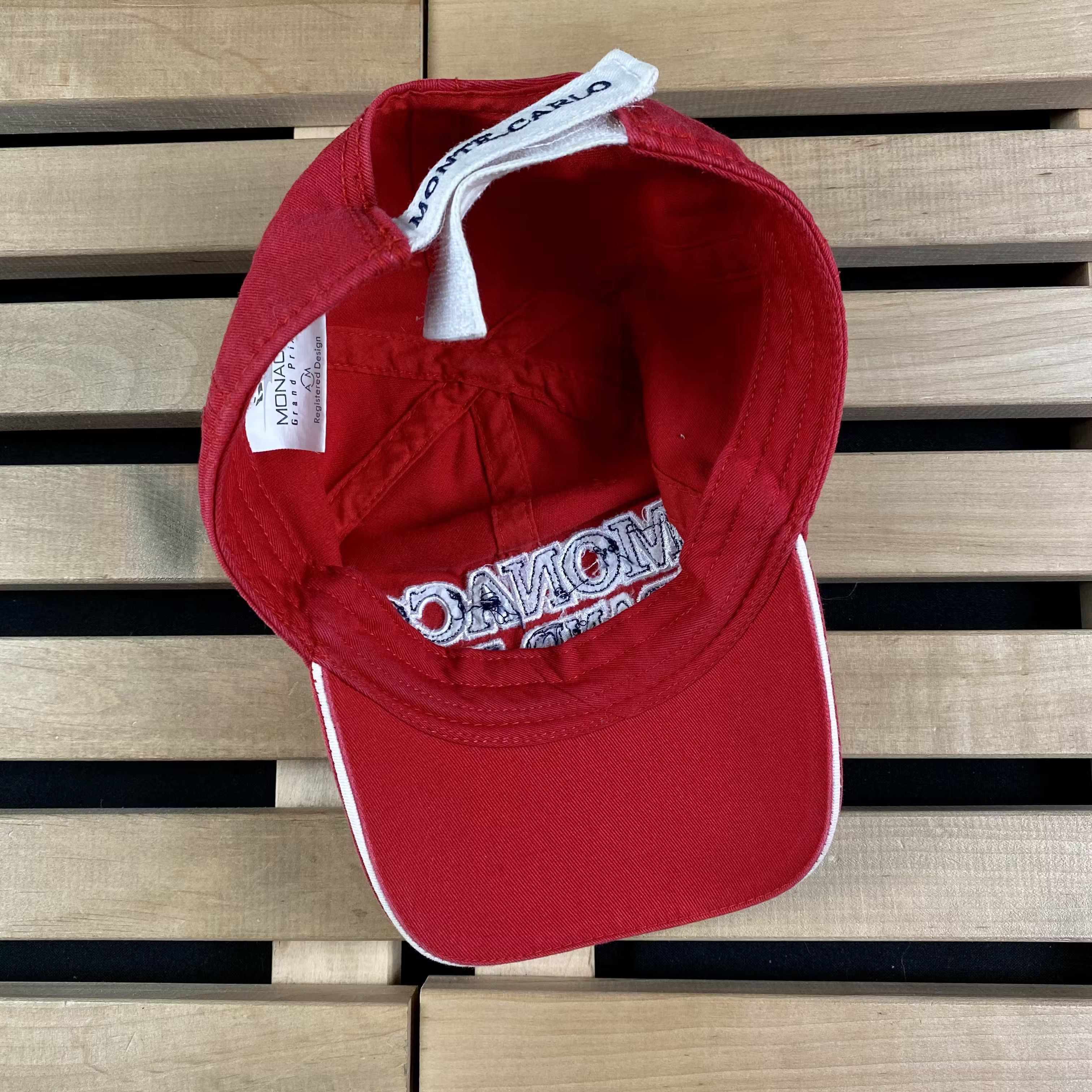 Vintage Mens Cap Racing Monaco Gand Prix Vintage One Size Size ONE SIZE - 5 Thumbnail