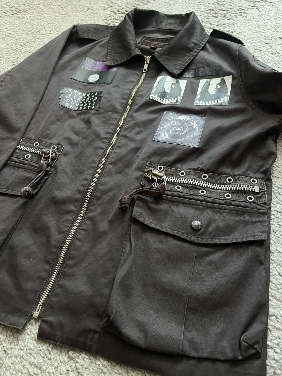 Undercover Undercover SS06 “T” Chuuut trucker jacket Size US M / EU 48-50 / 2 - 6 Thumbnail