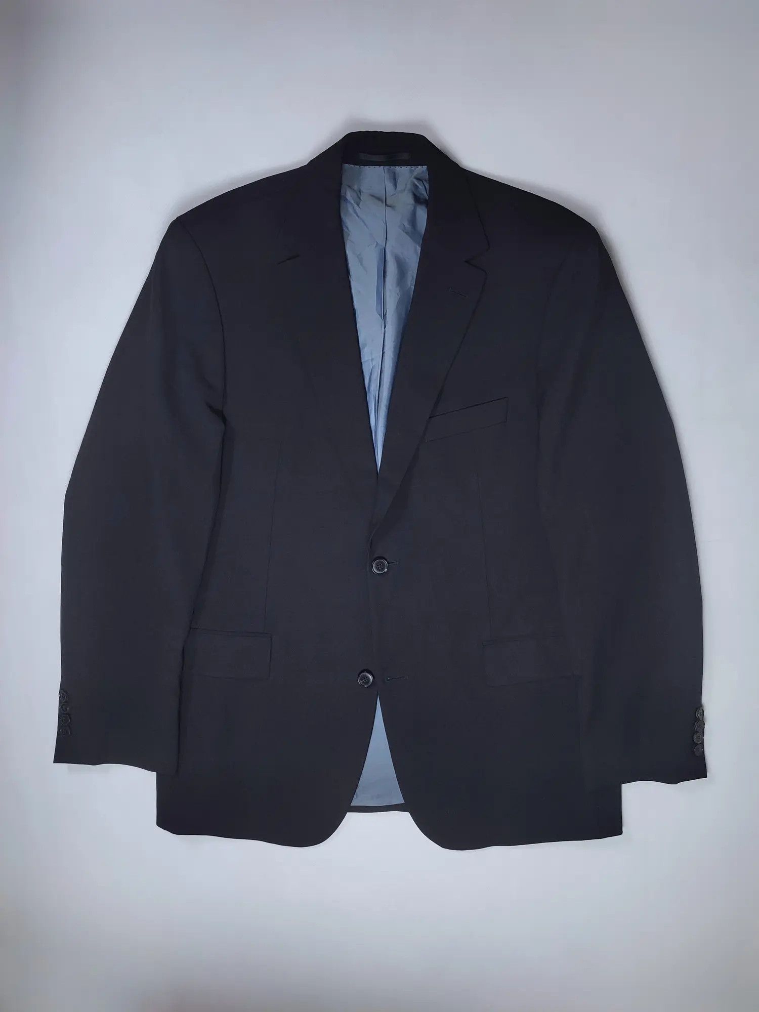 Hugo Boss × Vintage Vintage Hugo Boss Wool Blazer Size 42R - 5 Thumbnail