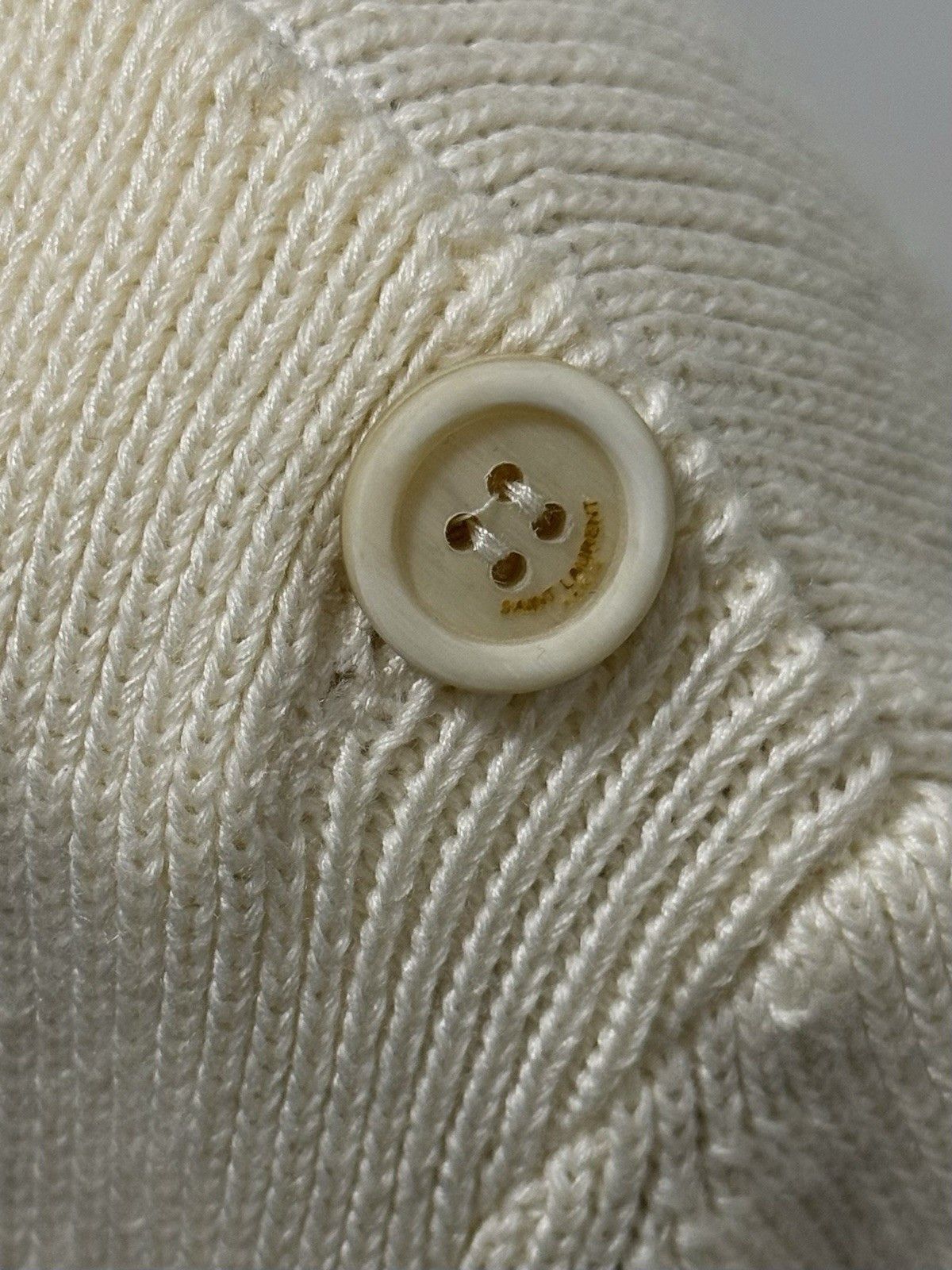 Saint Laurent Paris DDP Saint Laurent Lurex Gold Stripped Knit Sweater Size M / US 6-8 / IT 42-44 - 9 Thumbnail