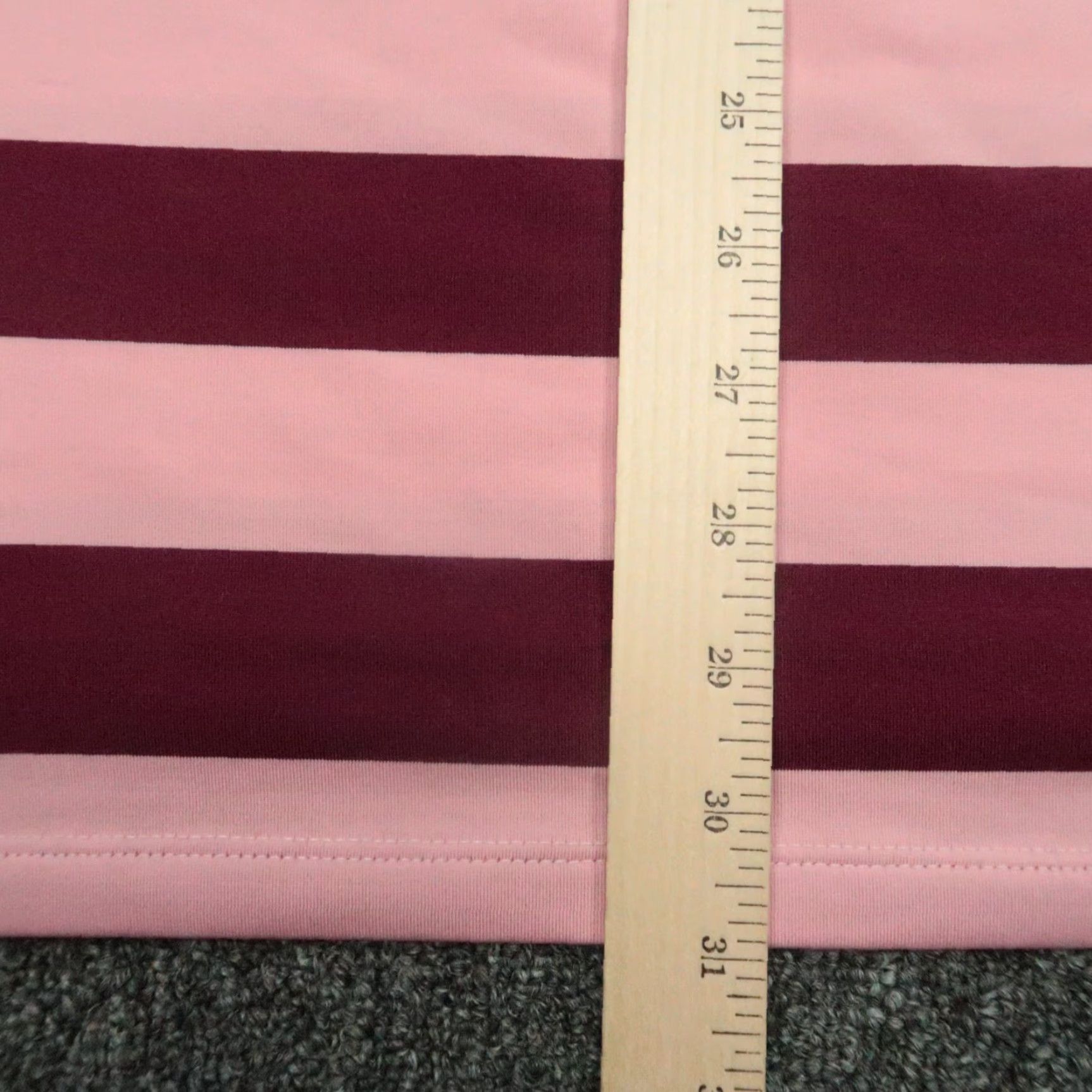 Vintage Greyson Performance Polo Shirt Mens Large Pink Red Striped Short Sleeve Golf Size US L / EU 52-54 / 3 - 7 Thumbnail