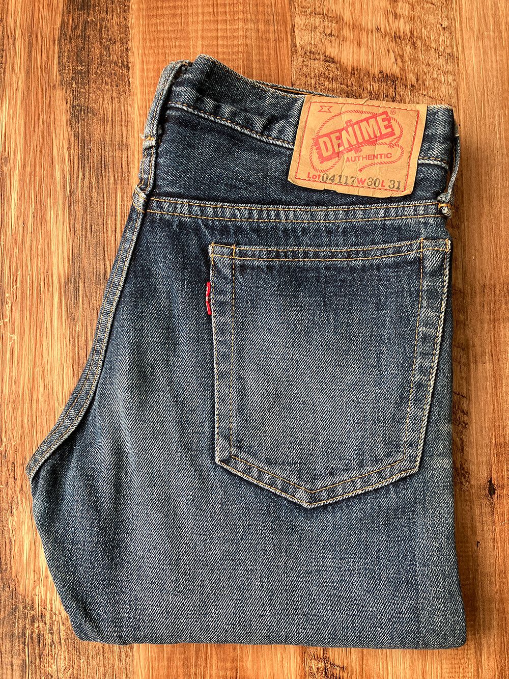 Denime DENIME Orizzonti 505 BIG-E W30 x L32 Osaka 5 Selvedge jeans Size US 30 / EU 46 - 3 Thumbnail