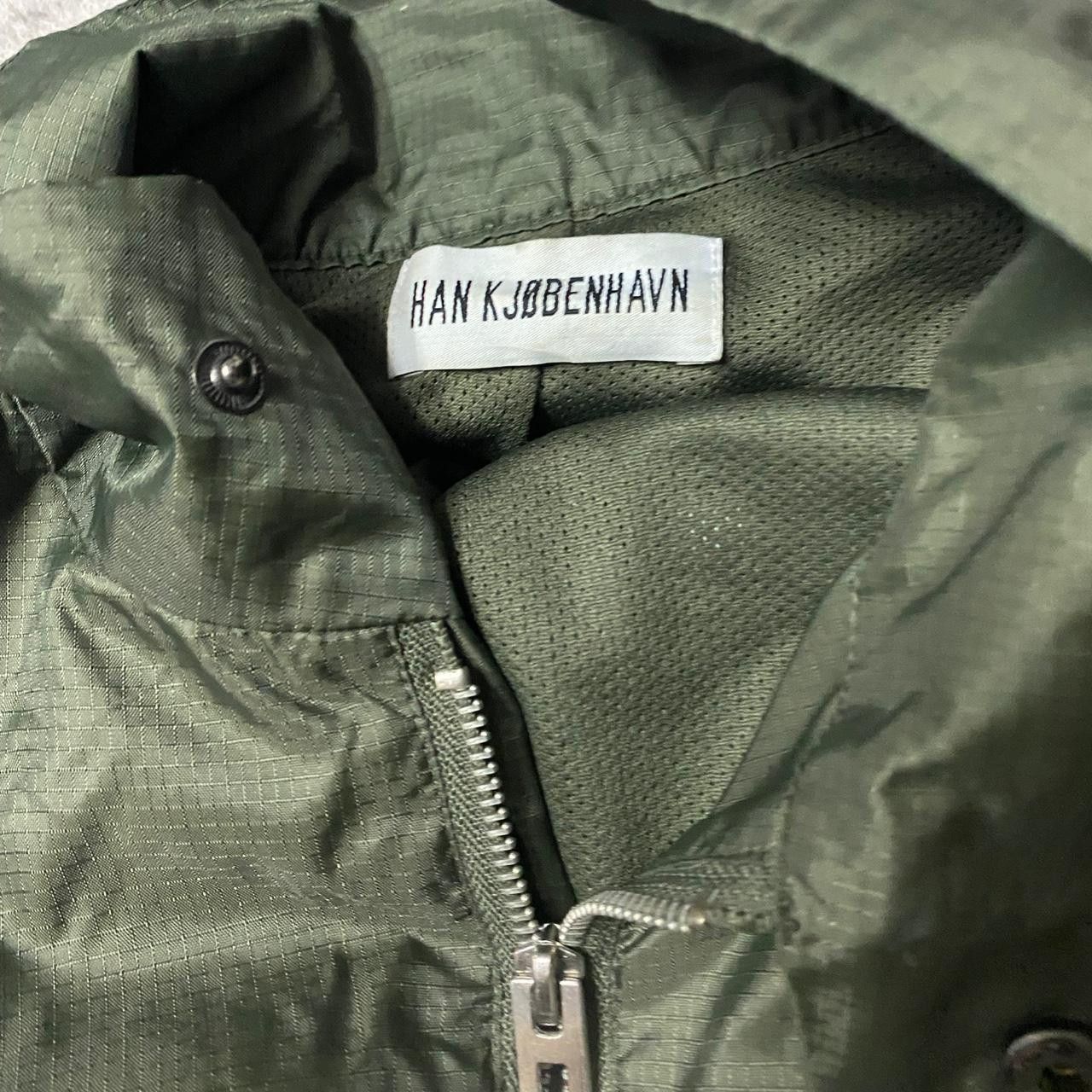 Other Green nylon bomber jacket Size US L / EU 52-54 / 3 - 4 Thumbnail