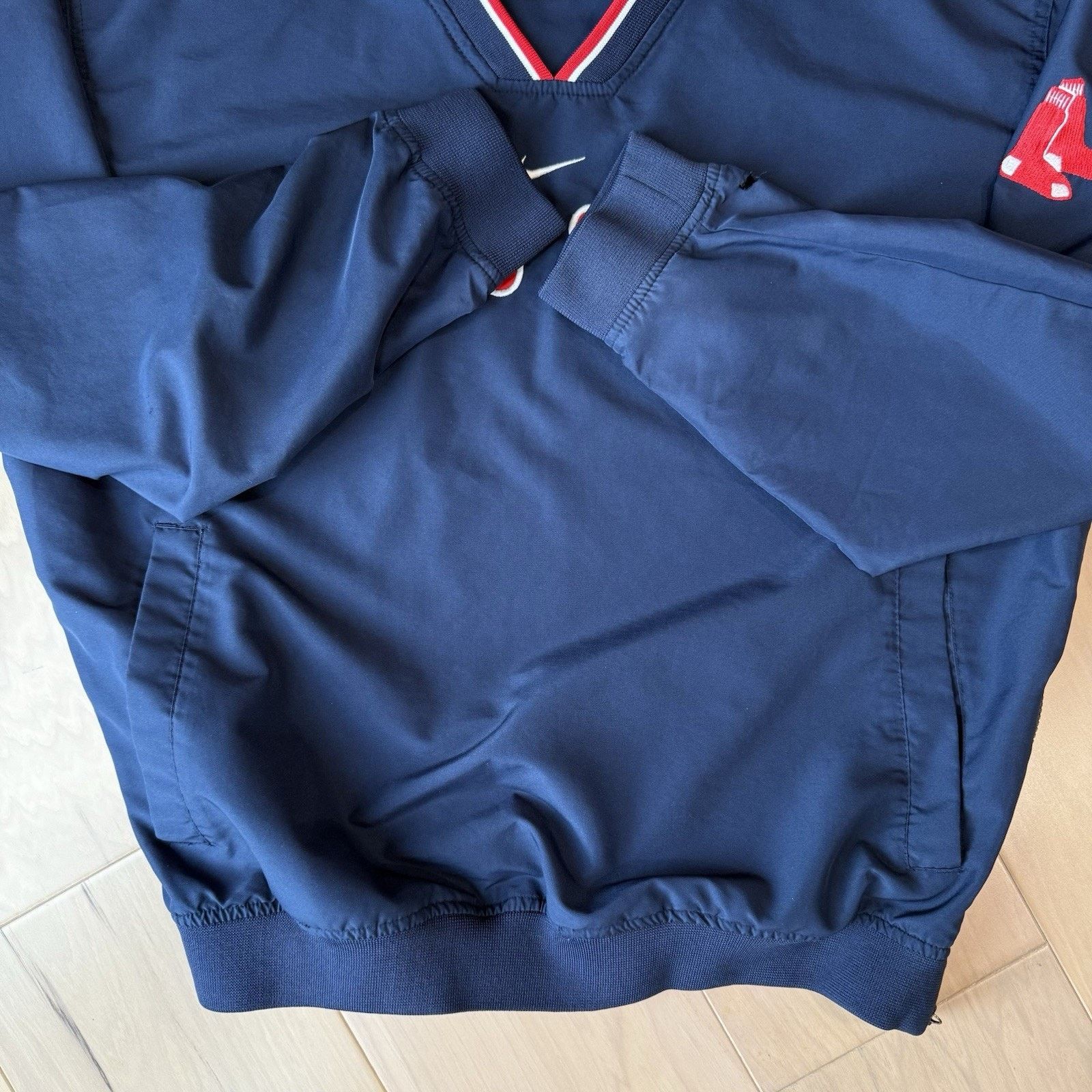 Nike × Vintage Vintage Boston Red Sox Sweatshirt Small Navy Y2K Nike Center Size US S / EU 44-46 / 1 - 7 Thumbnail