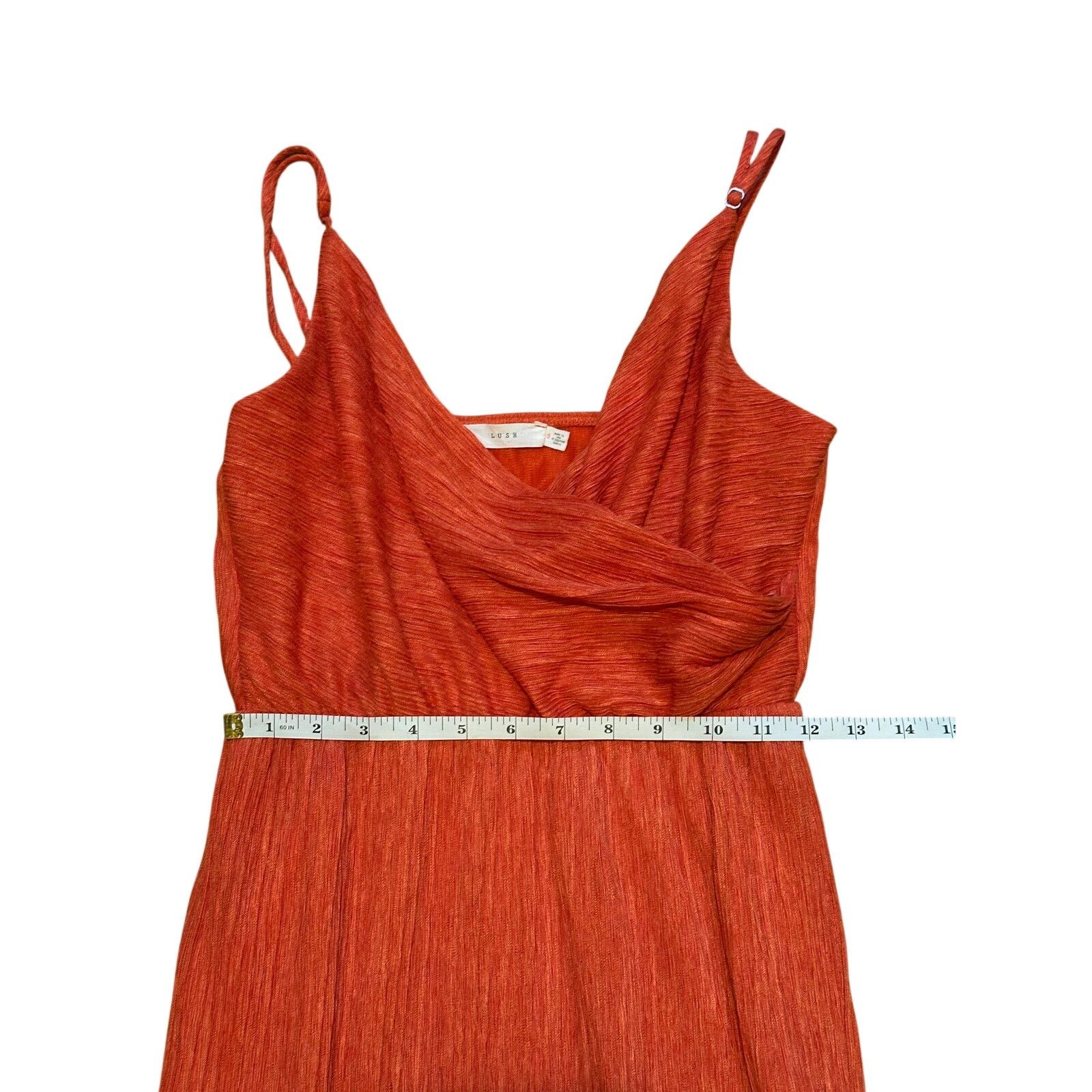 Other Vibrant LUSH Orange Mini Dress - Women's Size Small Size S / US 4 / IT 40 - 3 Thumbnail