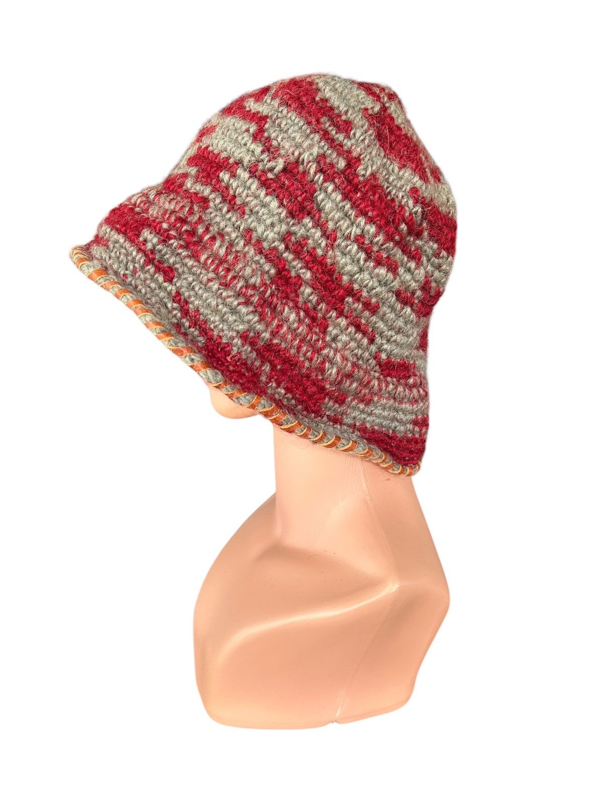 Japanese Brand × Kapital × Vintage Crochet Knitted Handmade Bucket Hats Size ONE SIZE - 2 Thumbnail