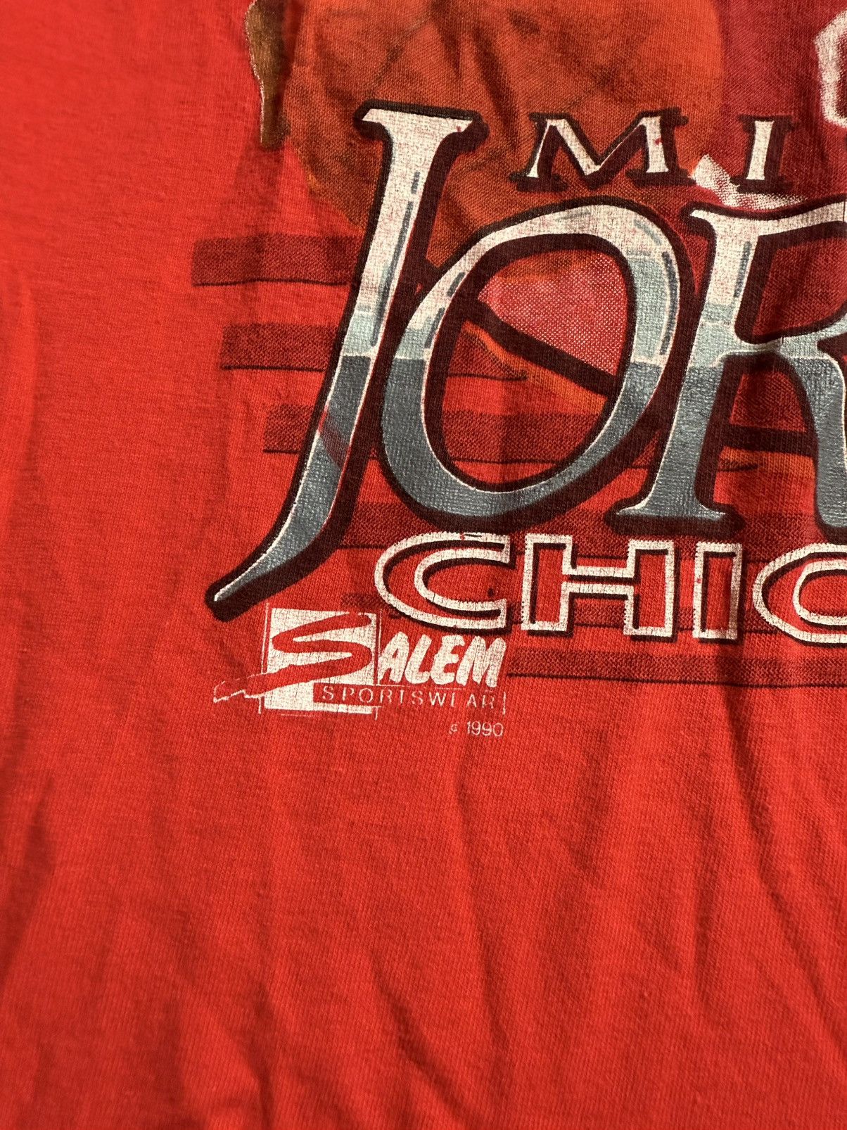 Vintage Vintage Michael Jordan Chicago Bulls Salem Shirt Size US S / EU 44-46 / 1 - 3 Thumbnail
