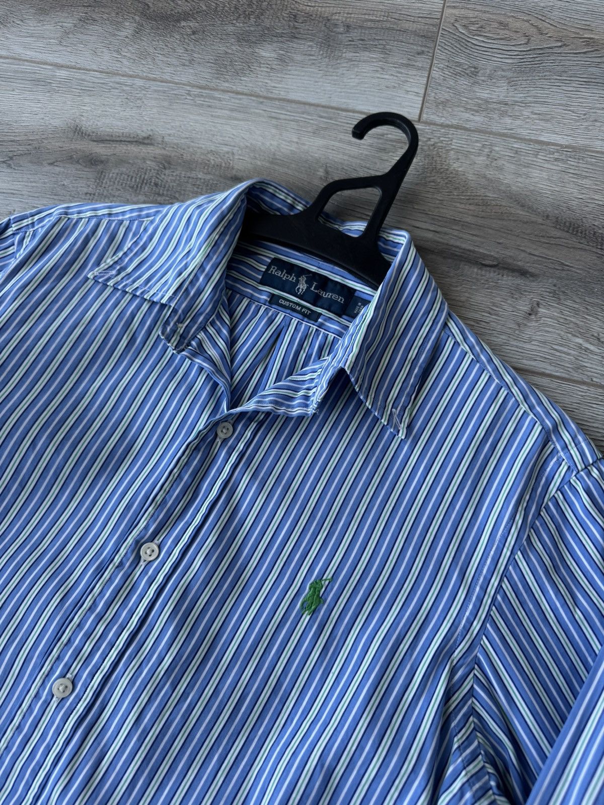 Polo Ralph Lauren Vintage Polo Ralph Lauren Stripped Long Sleeve Men's Shirt Size US S / EU 44-46 / 1 - 5 Thumbnail