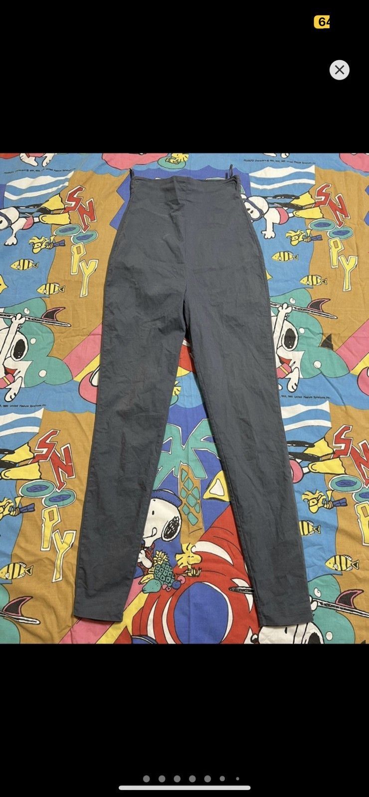 image of Katharine Hamnett London x Vintage 90's Katherine Hamnett London Legging M in Grey, Men's (Size 26)