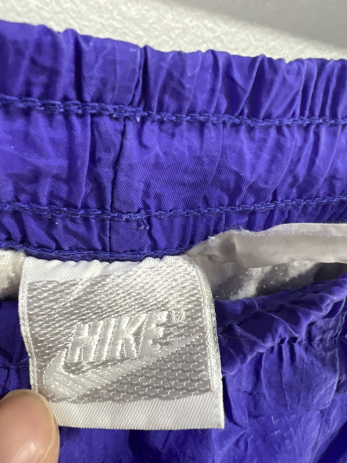 Nike Vintage Nike track Pants swoosh check large Size US 34 / EU 50 - 5 Thumbnail