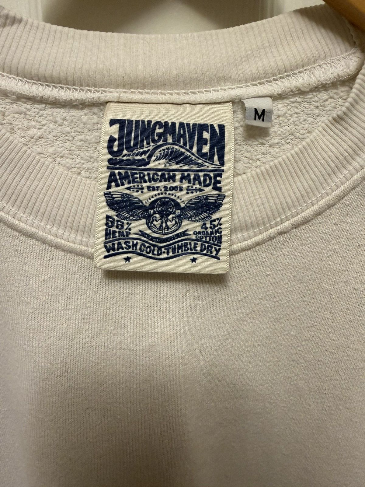Jungmaven Organic Cotton and Hemp Jungmaven Crewneck Sweatshirt Size US M / EU 48-50 / 2 - 2 Thumbnail