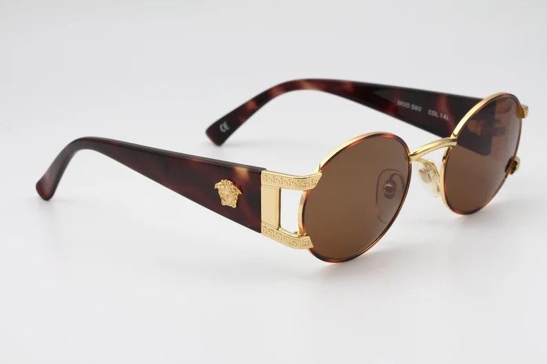 Versace Versace S 60 vintage sunglasses made in Italy in the 90 Size ONE SIZE - 3 Thumbnail