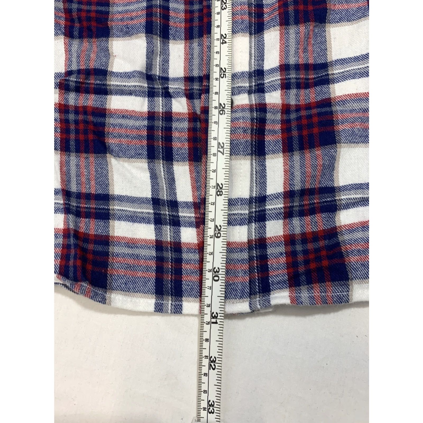 Vintage Eq Equilibrio Shirt Button Front Plaid Red Blue Long Sleeve 3XL Mens Size US XXL / EU 58 / 5 - 5 Thumbnail