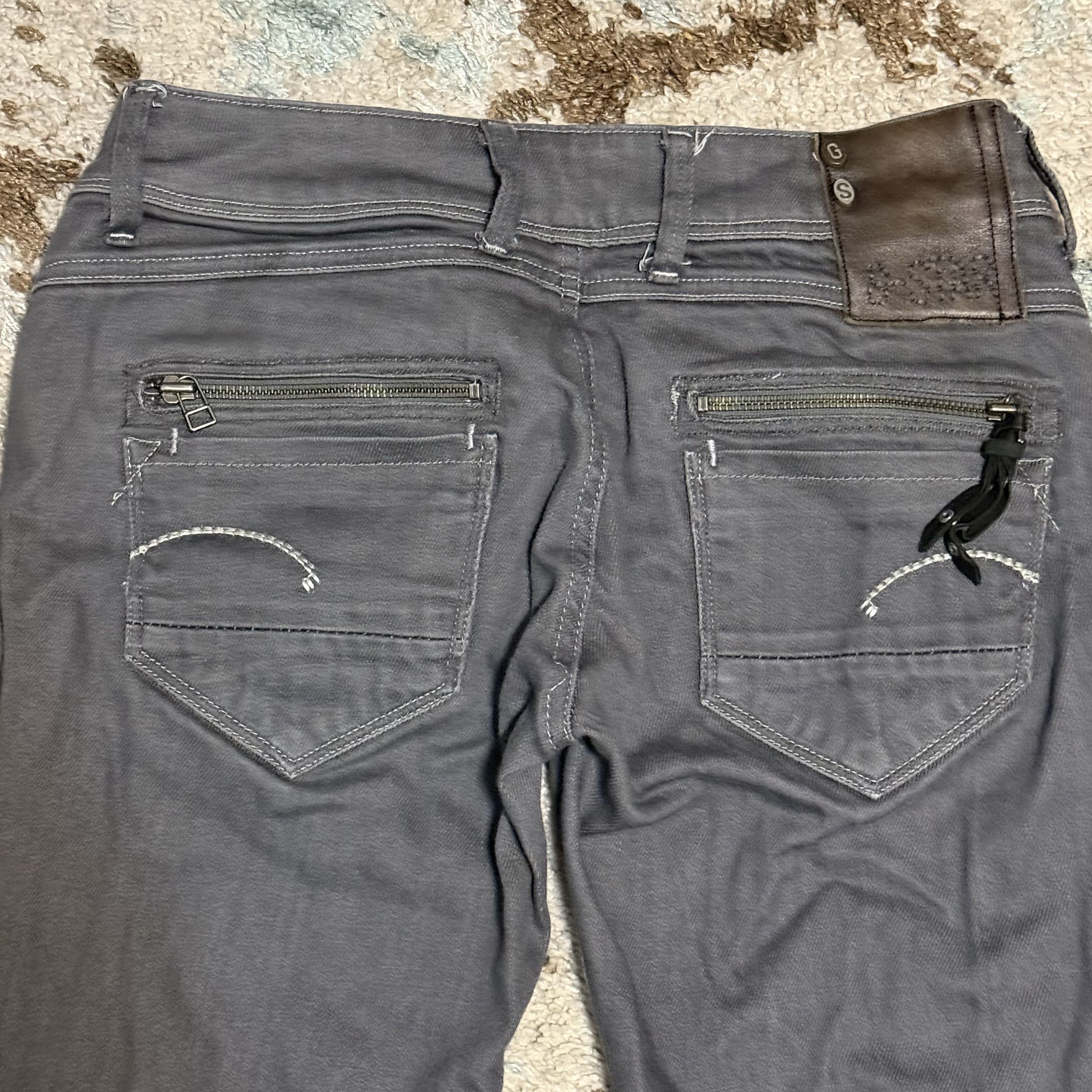 G-Star G Star Raw 3301 Skinny Jeans Gray Size 30x32 Size US 30 / EU 46 - 3 Thumbnail