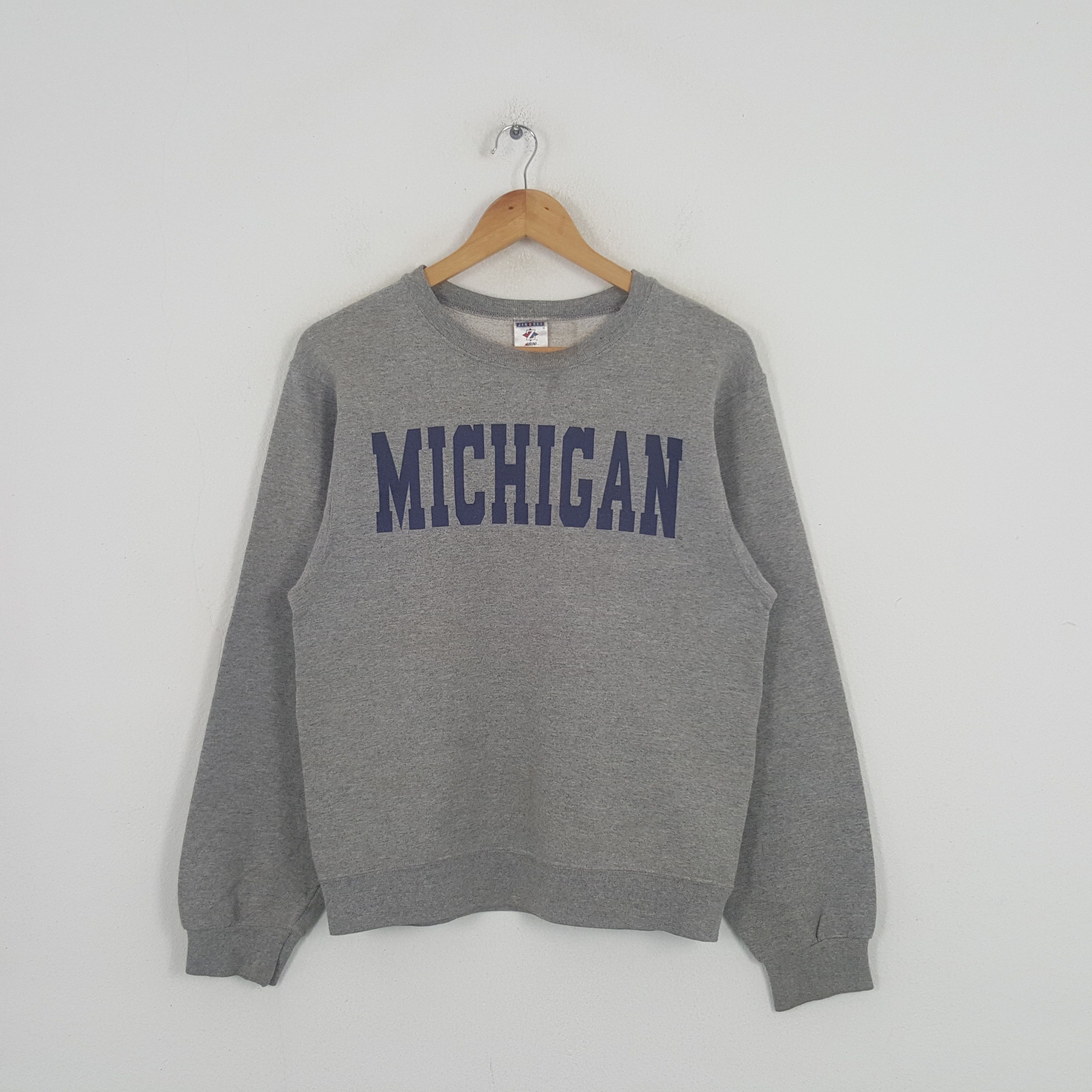 Vintage Vintage Michigan American Sports Style Sweatshirt Size US S / EU 44-46 / 1 - 1 Thumbnail