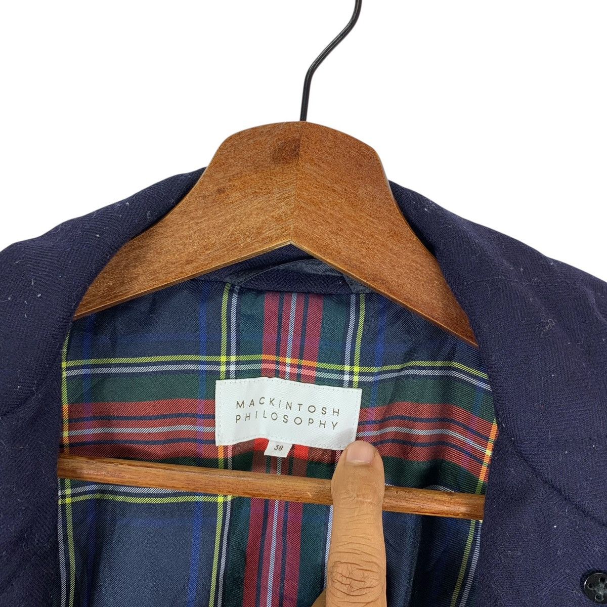 Mackintosh VINTAGE MACKINTOSH PHILOSOPHY DOUBLE BREASTED JACKET Size XS / US 0-2 / IT 36-38 - 6 Thumbnail
