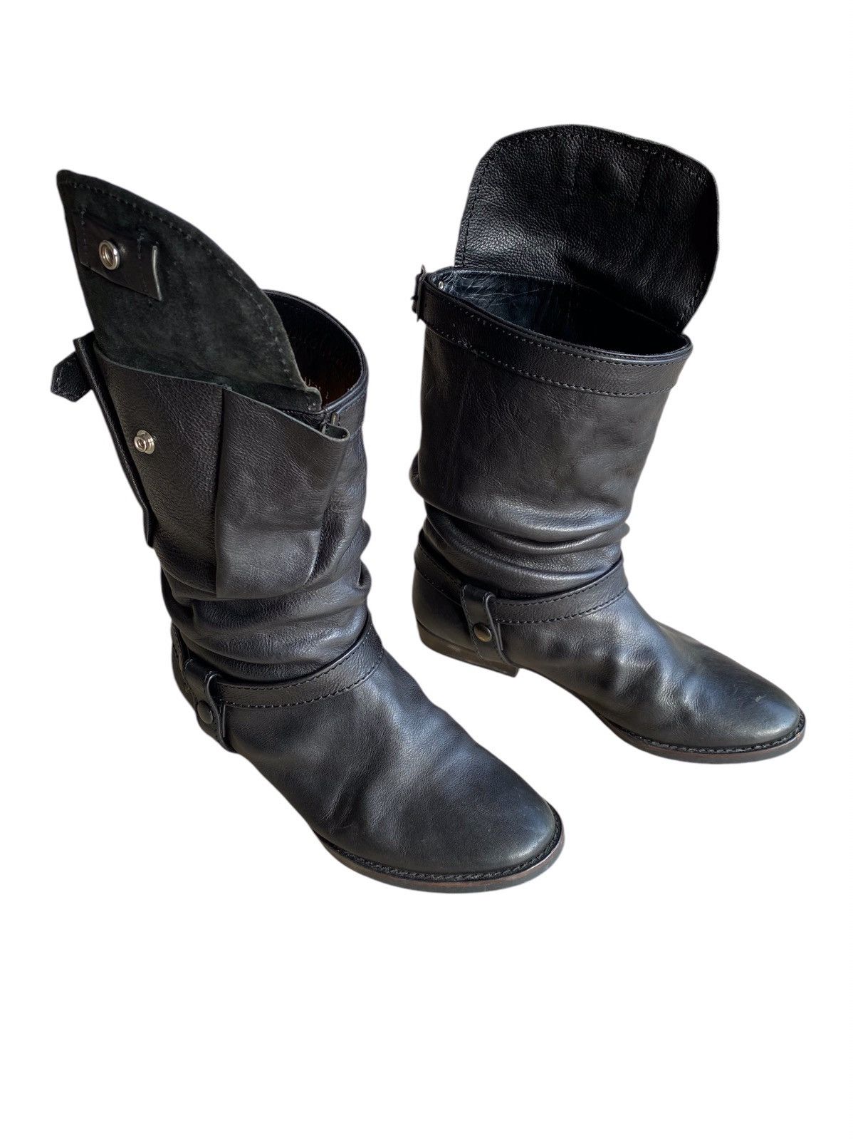 Issey Miyake Tsumori Chisato by issey miyake leather boots Size US 4.5 / IT 34.5 - 2 Thumbnail