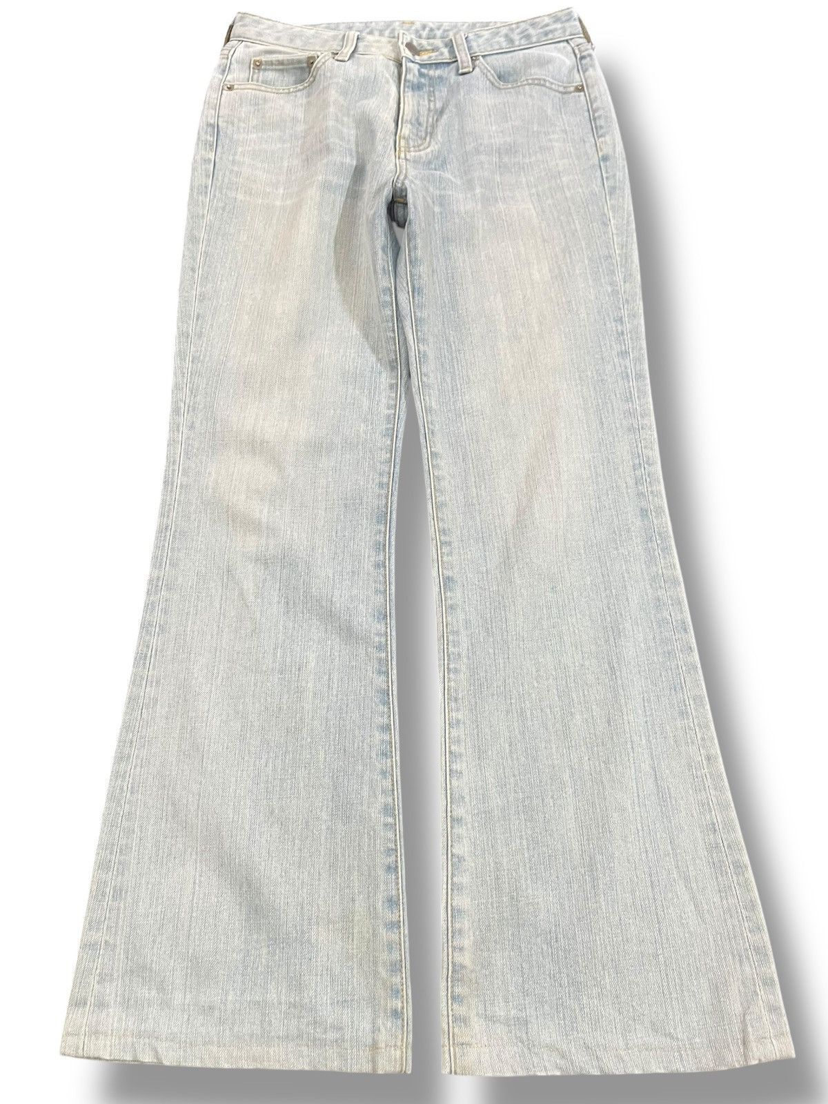 Jun Takahashi × Uniqlo Vintahe Uniqlo Bootcut Flare Bell Bottom Denim Size US 28 / EU 44 - 1 Thumbnail