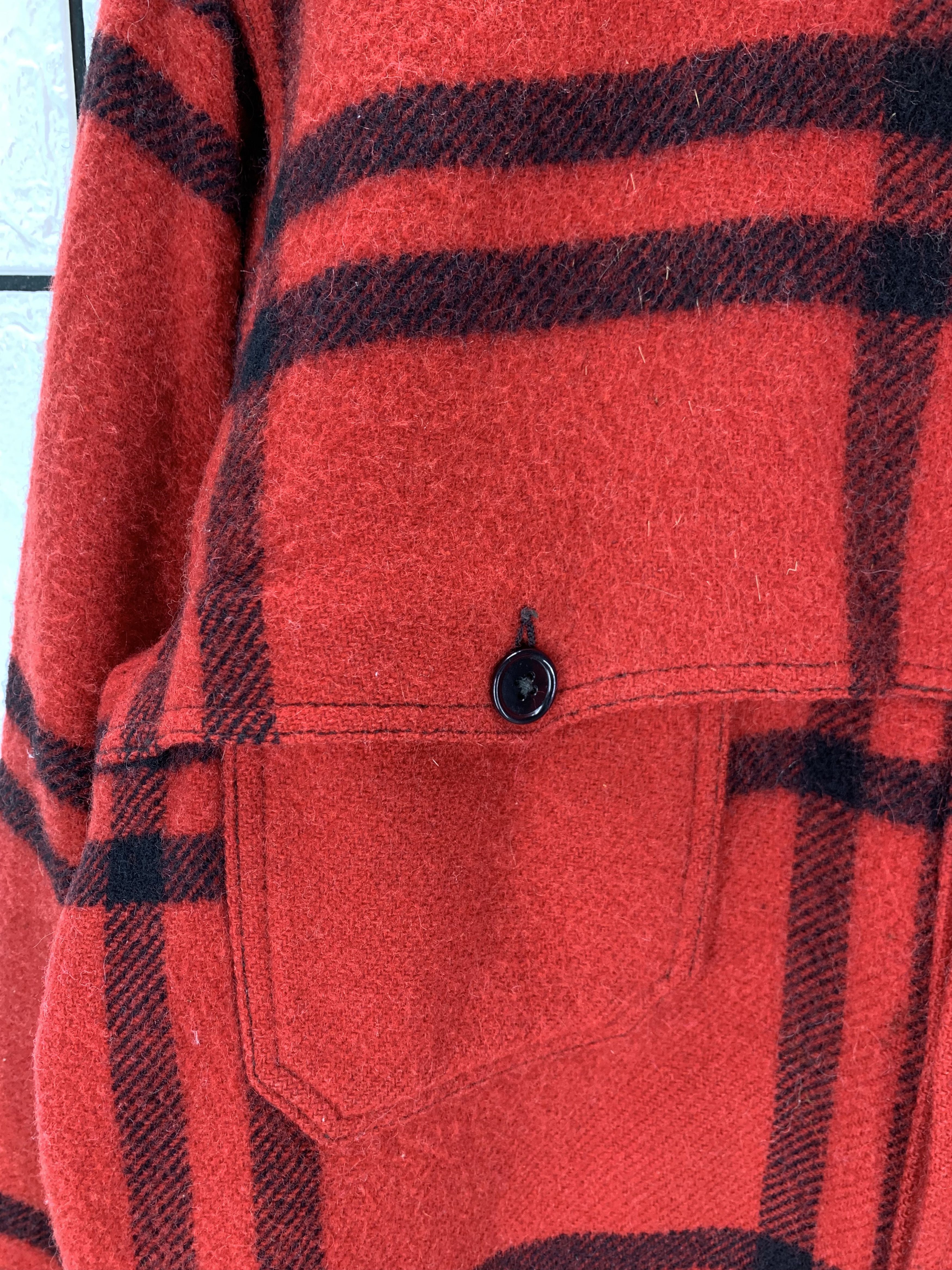Woolrich Woolen Mills Vintage Woolrich Thick Wool Shirt Jacket Size US M / EU 48-50 / 2 - 4 Thumbnail