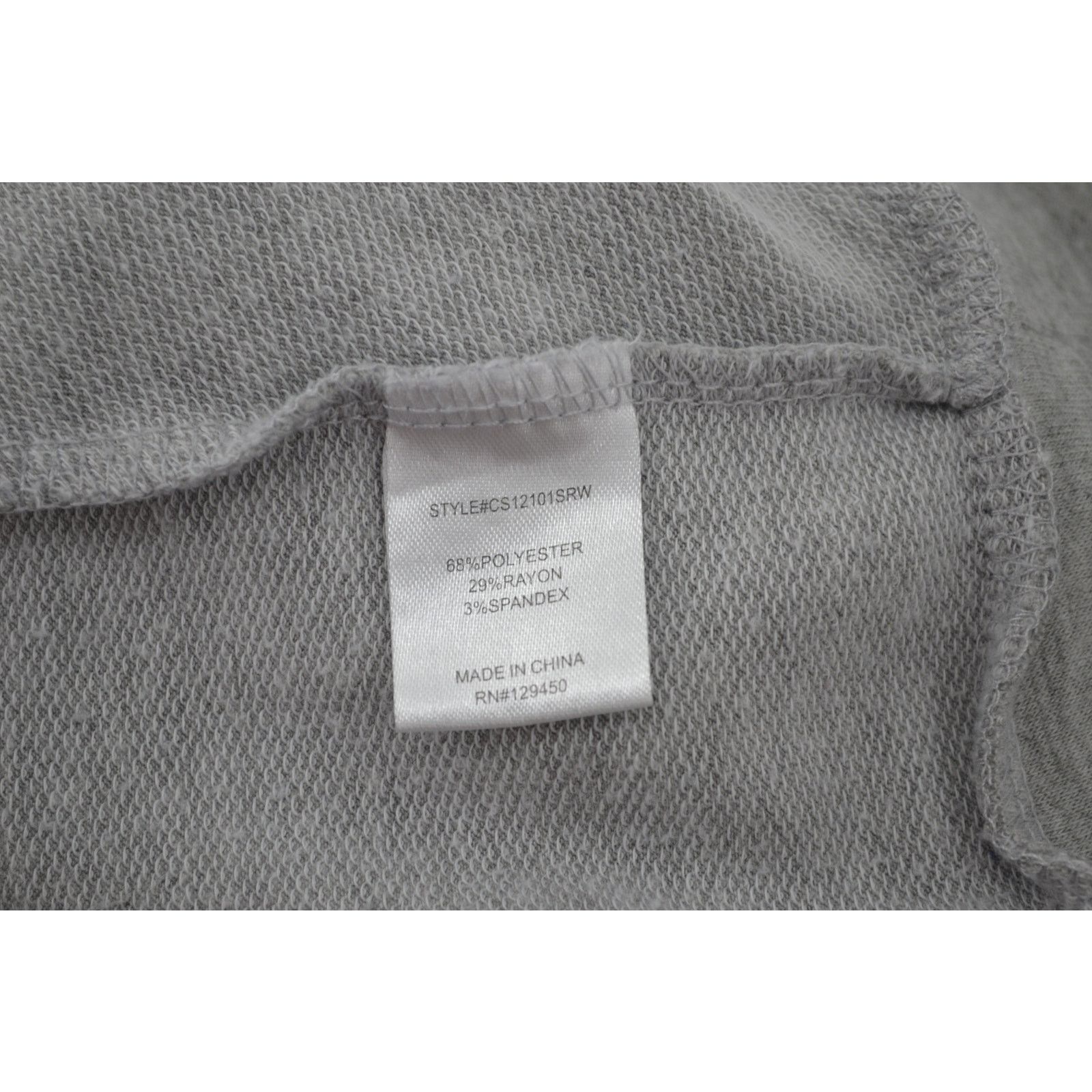 Other Fred David Yes Girl Women Gray Top Shirt Popular ShortSleeve Size 3XL / US 20-22 - 4 Thumbnail