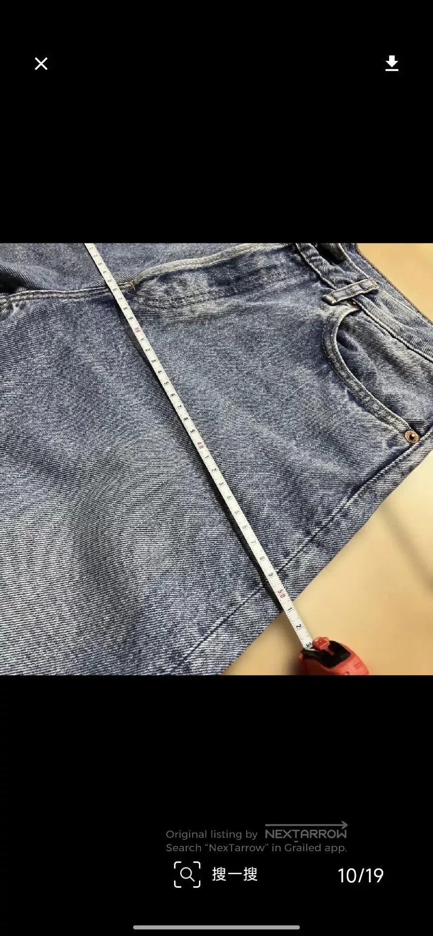 Orslow orslow Blue Straight Leg Denim Pants. Size US 28 / EU 44 - 2 Thumbnail