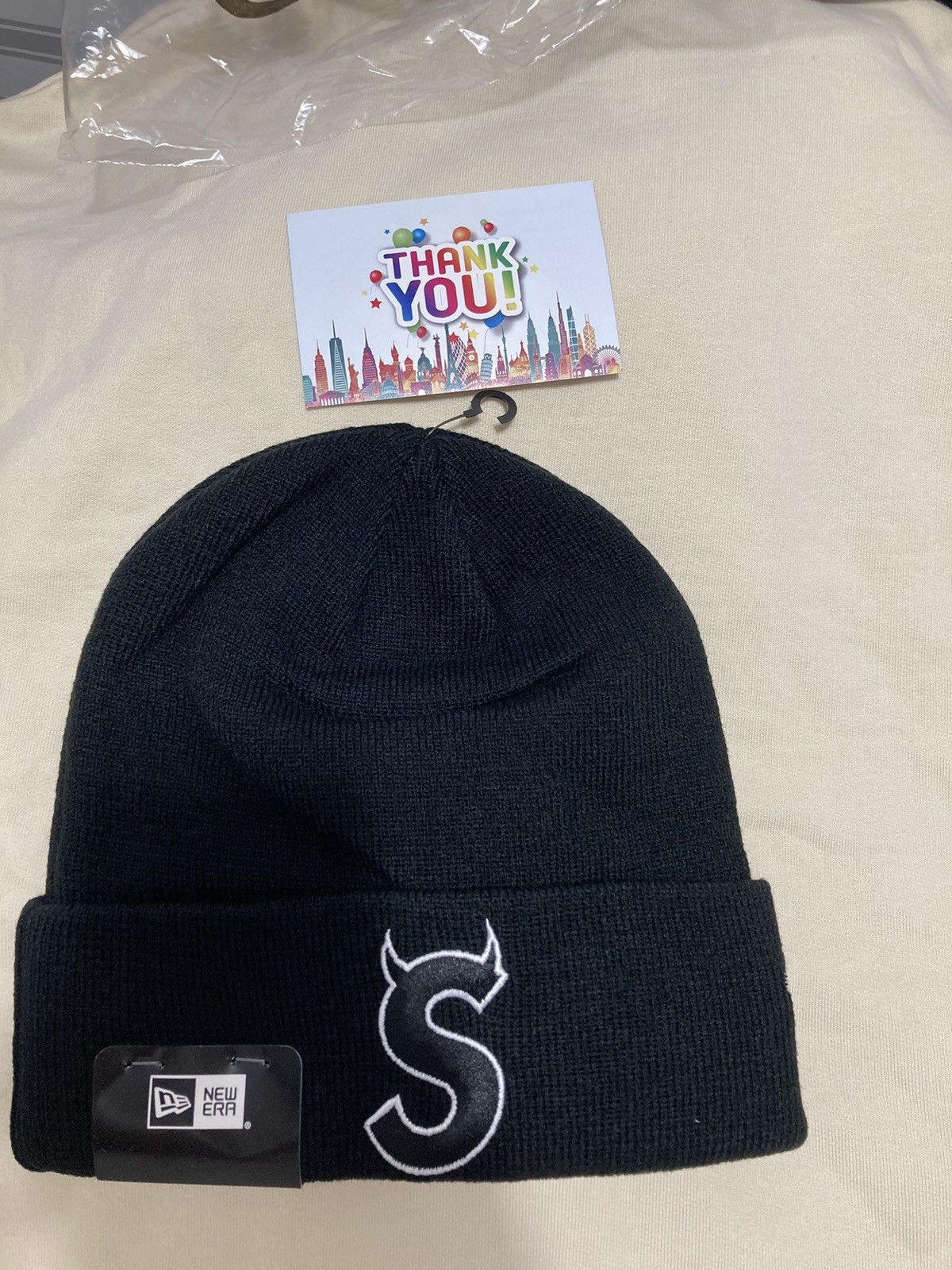 New Era × Supreme Supreme New Era Psalm Beanie | Grailed