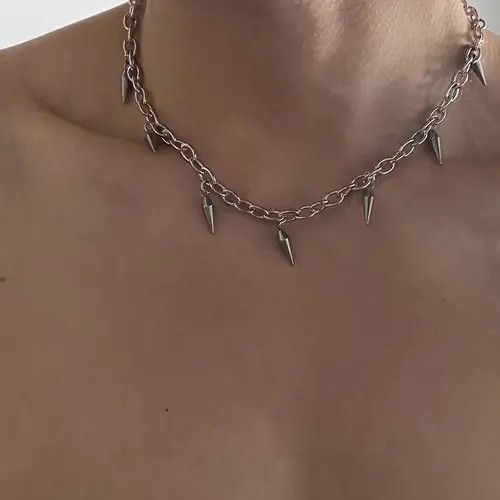 Designer × Vintage Retro punk necklace Size ONE SIZE - 2 Thumbnail