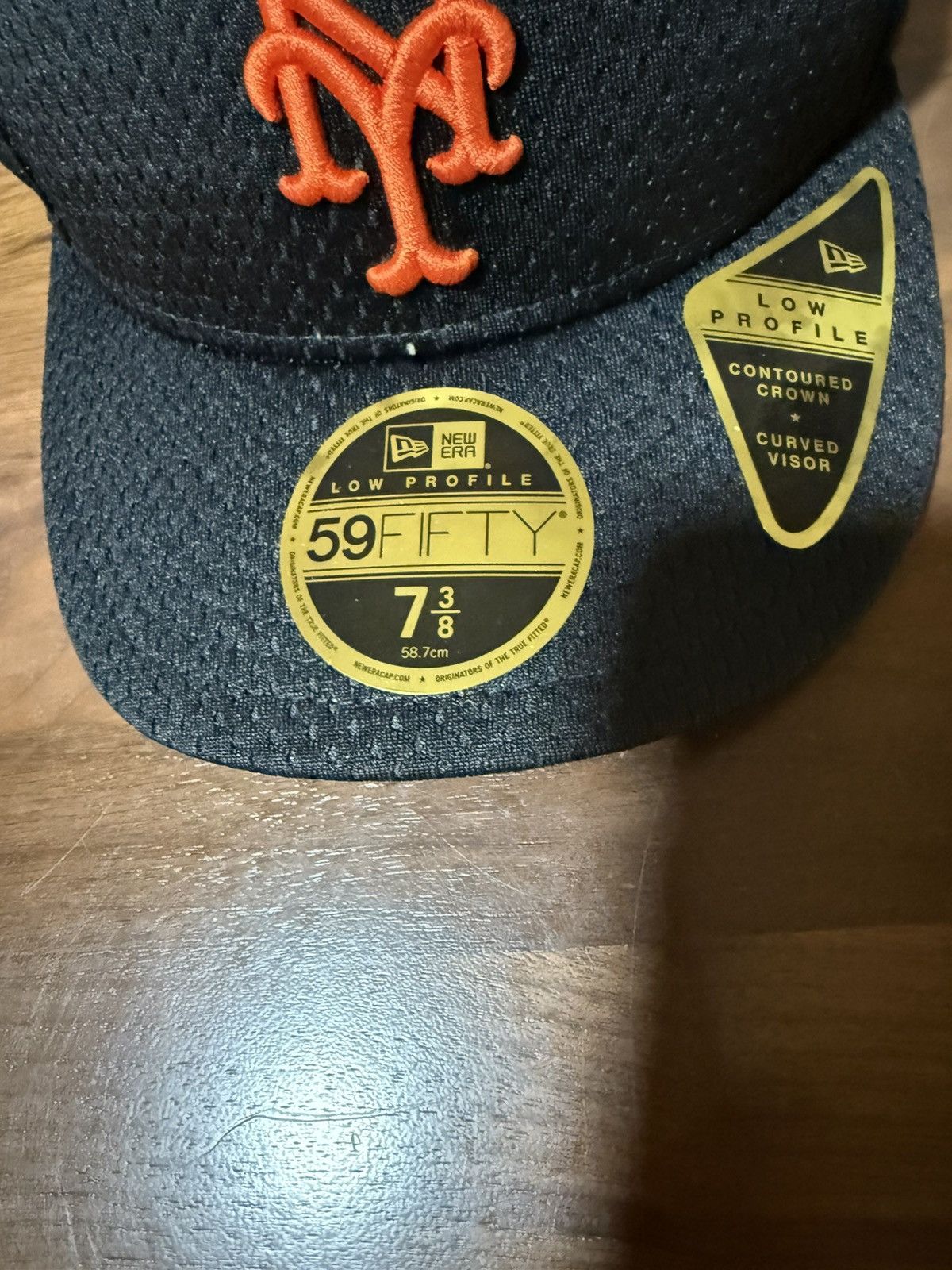 Aime Leon Dore × New Era Aime Leon Dore x New Era NY Mets Mesh Fitted Hat Black 7 3/8 Size ONE SIZE - 2 Thumbnail