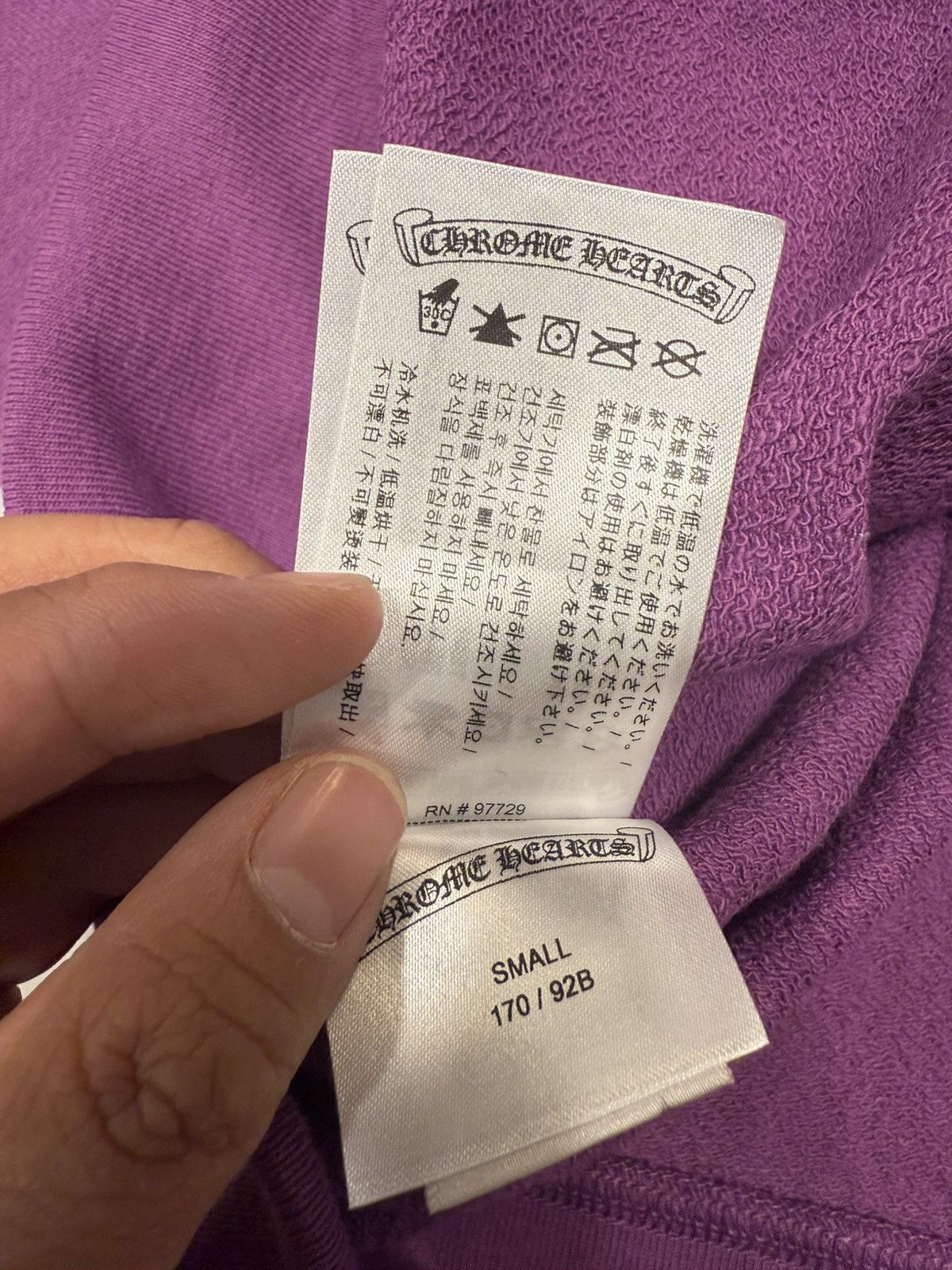 Chrome Hearts 🔥Chrome Hearts Mattyboy Purple Polo Shirt🔥 Size US S / EU 44-46 / 1 - 10 Thumbnail