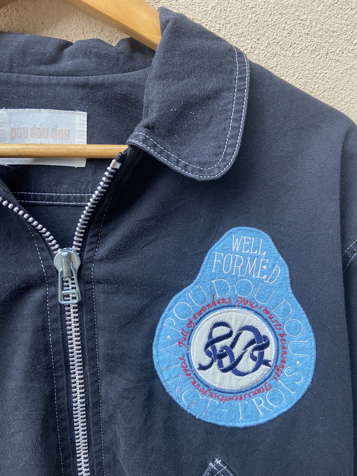 Japanese Brand 🔥 Vintage 80s Vintage Pou Dou Dou jacket street fashion Size US L / EU 52-54 / 3 - 5 Thumbnail