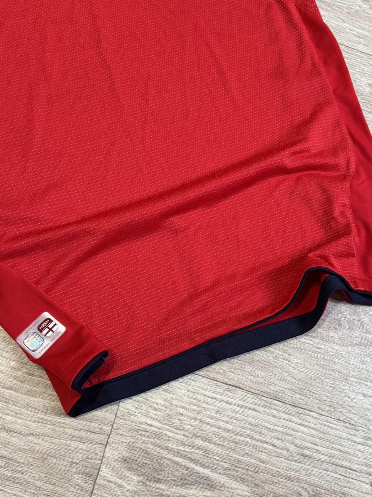 Umbro × Vintage 🔷Vintage Umbro England 2004/06 Rooney Kids Soccer jersey🔷 Size US L / EU 52-54 / 3 - 2 Thumbnail