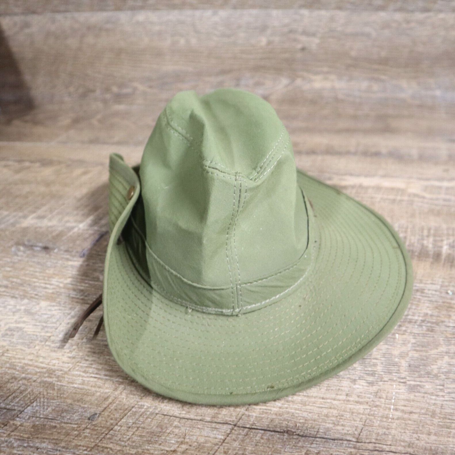 Olive RedHead Boonie Fishing Hat Olive Green 7.5" Large Size ONE SIZE - 3 Thumbnail
