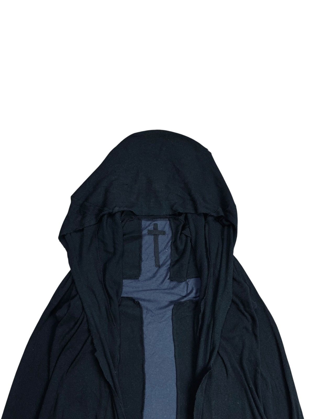 Le Grande Bleu (L.G.B.) L.G.B Archive - Back Cross Cloak/Cape Hooded Cardigan Size US M / EU 48-50 / 2 - 11 Thumbnail