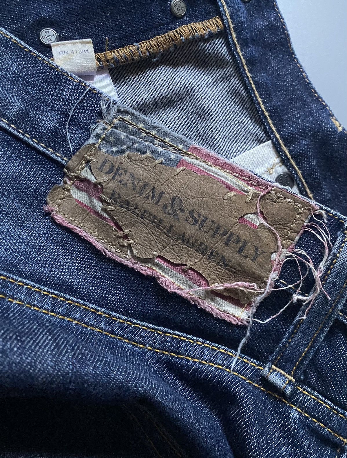 Denim & Supply Ralph Lauren Ralph Lauren Denim & Supply - Drop Slim Washed Denim Pants Size US 36 / EU 52 - 13 Thumbnail